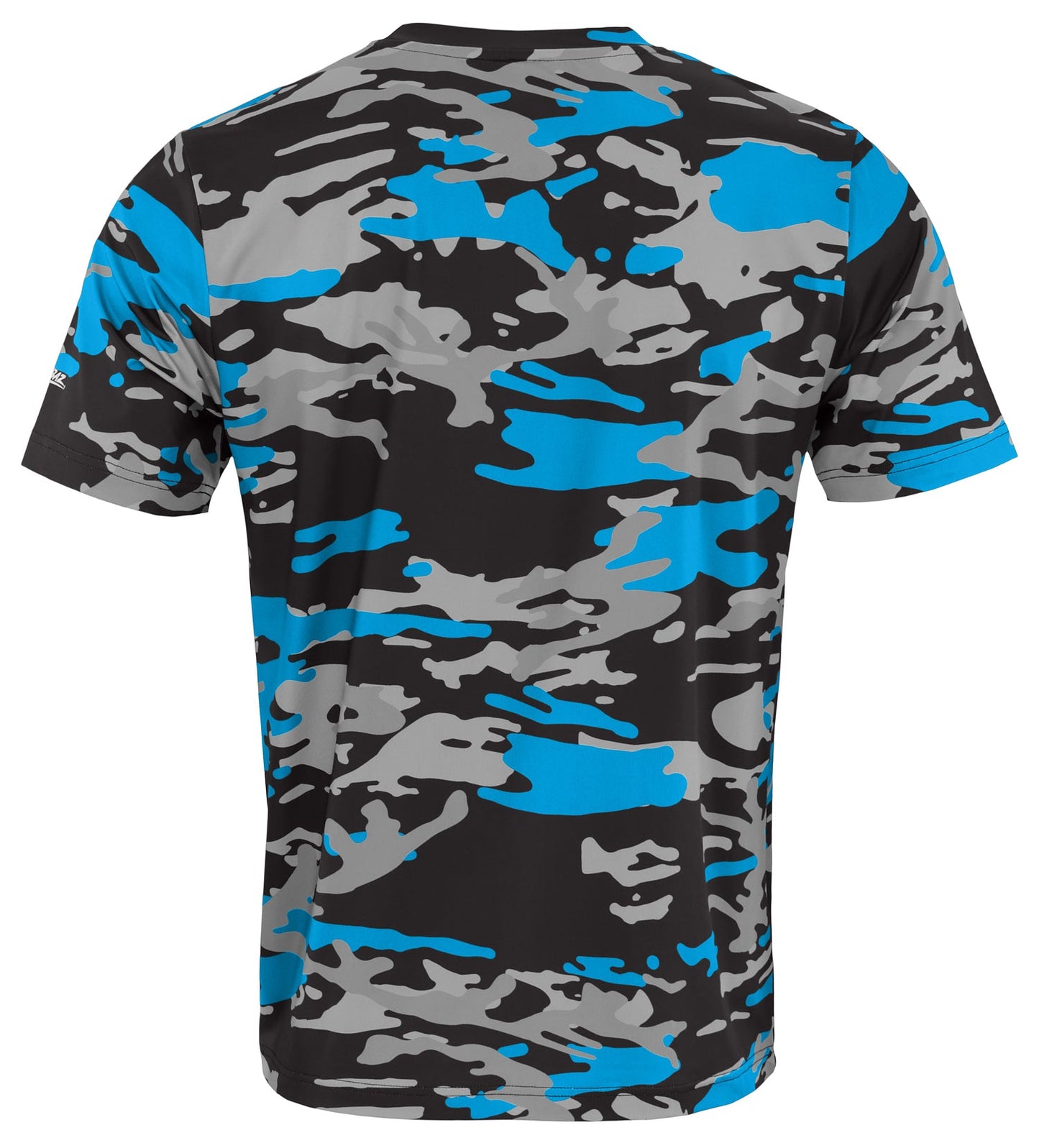 Zubaz NFL Men's Camo Alternate Color Short Sleeve T-Shirt, Carolina Panthers