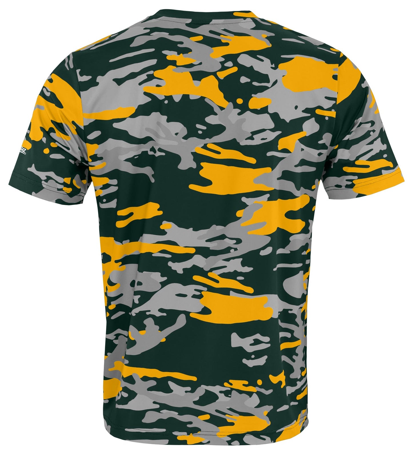 Zubaz NFL Men's Camo Alternate Color Short Sleeve T-Shirt, Green Bay Packers
