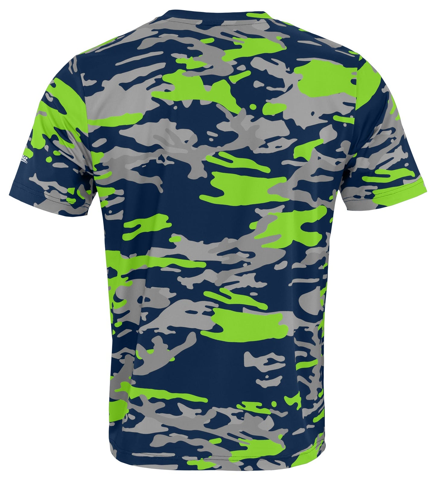 Zubaz NFL Men's Camo Alternate Color Short Sleeve T-Shirt, Seattle Seahawks
