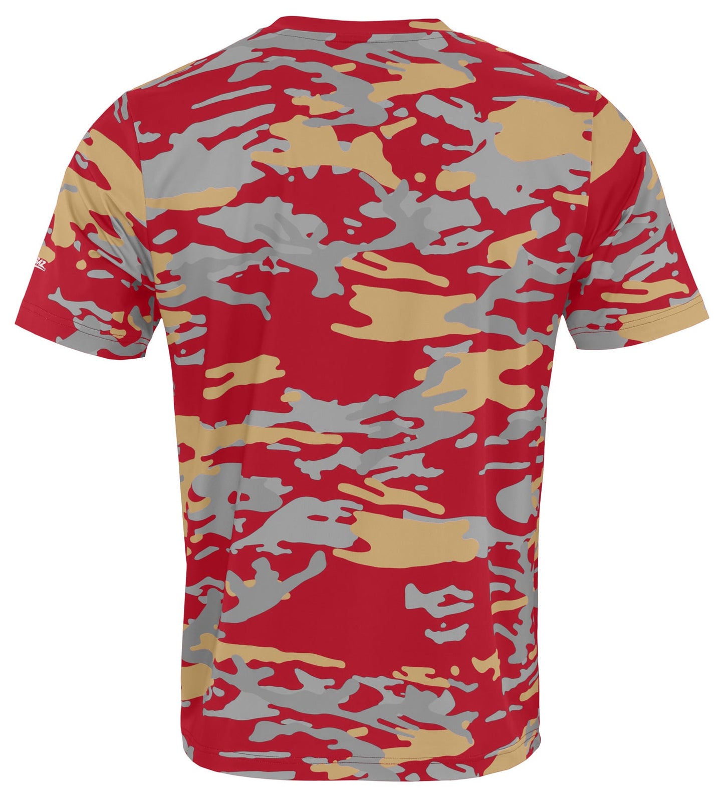 Zubaz NFL Men's Camo Alternate Color Short Sleeve T-Shirt, San Francisco 49ers