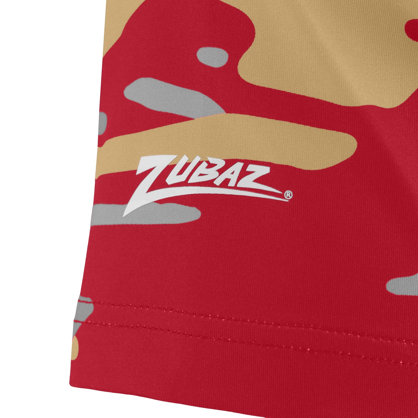 Zubaz NFL Men's Camo Alternate Color Short Sleeve T-Shirt, San Francisco 49ers