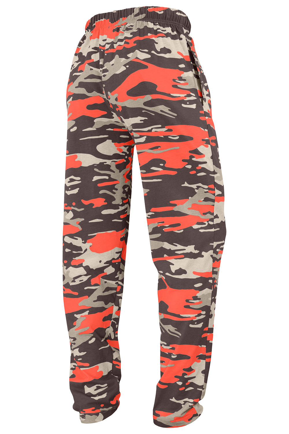 Zubaz NFL Adult Unisex Z88 Embroidered Alt Camo Pants, Cleveland Browns