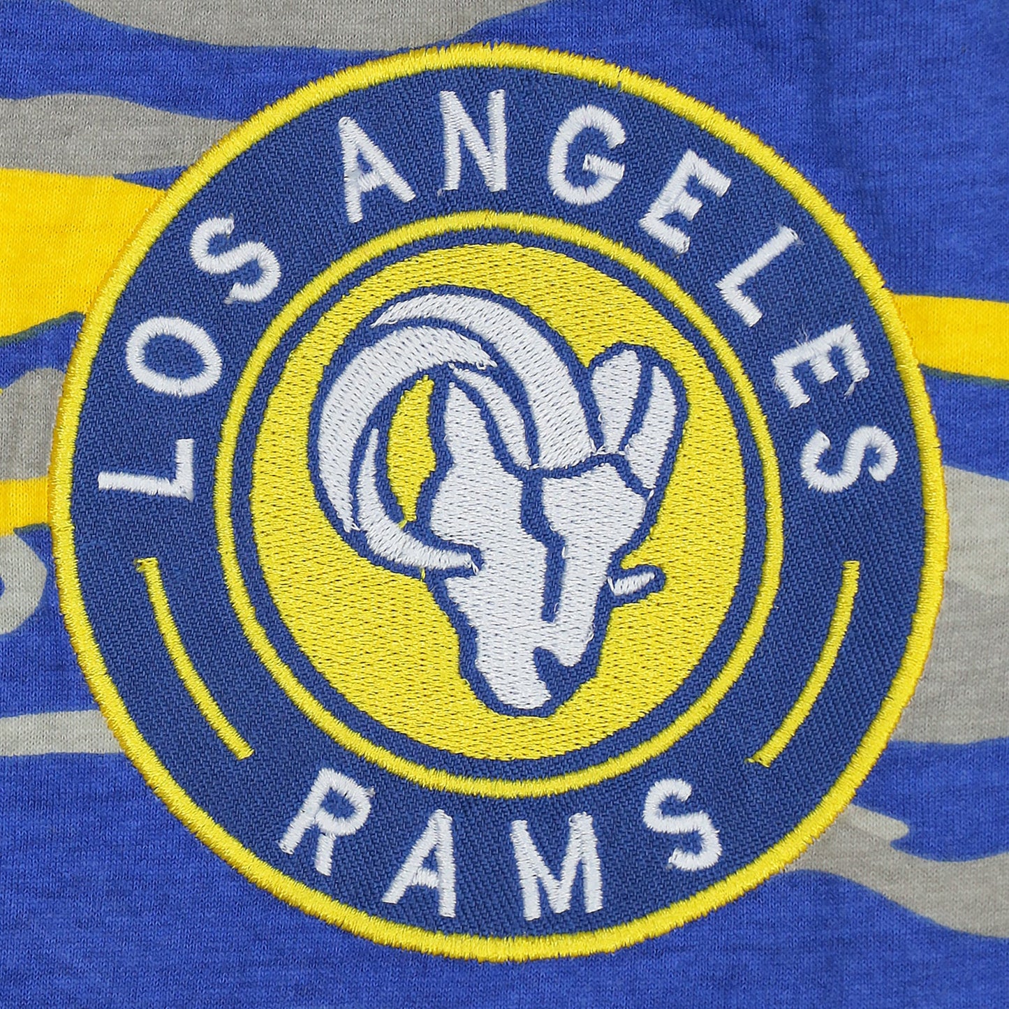 Zubaz NFL Adult Unisex Z88 Embroidered Alt Camo Pants, Los Angeles Rams