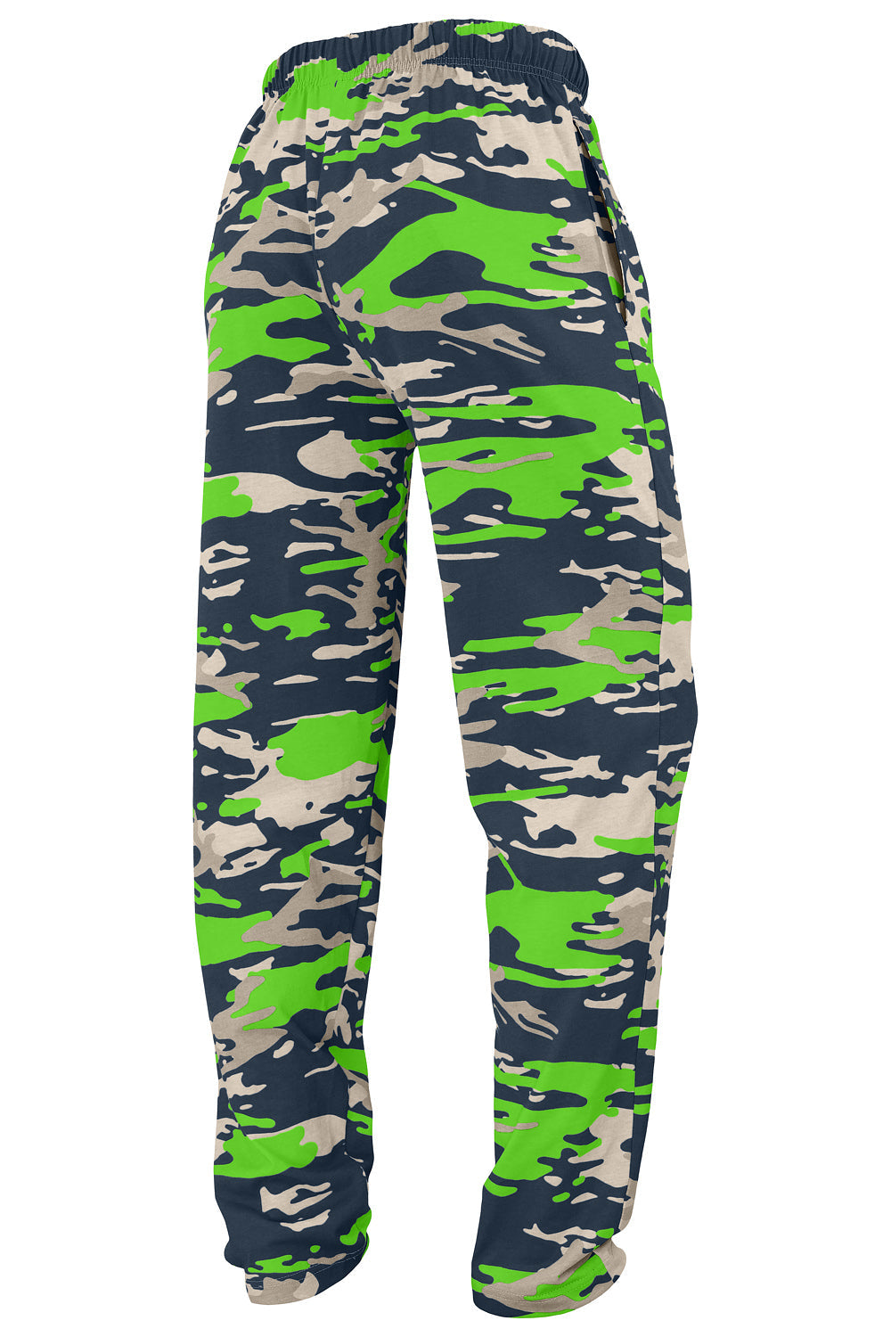 Zubaz NFL Adult Unisex Z88 Embroidered Alt Camo Pants, Seattle Seahawks