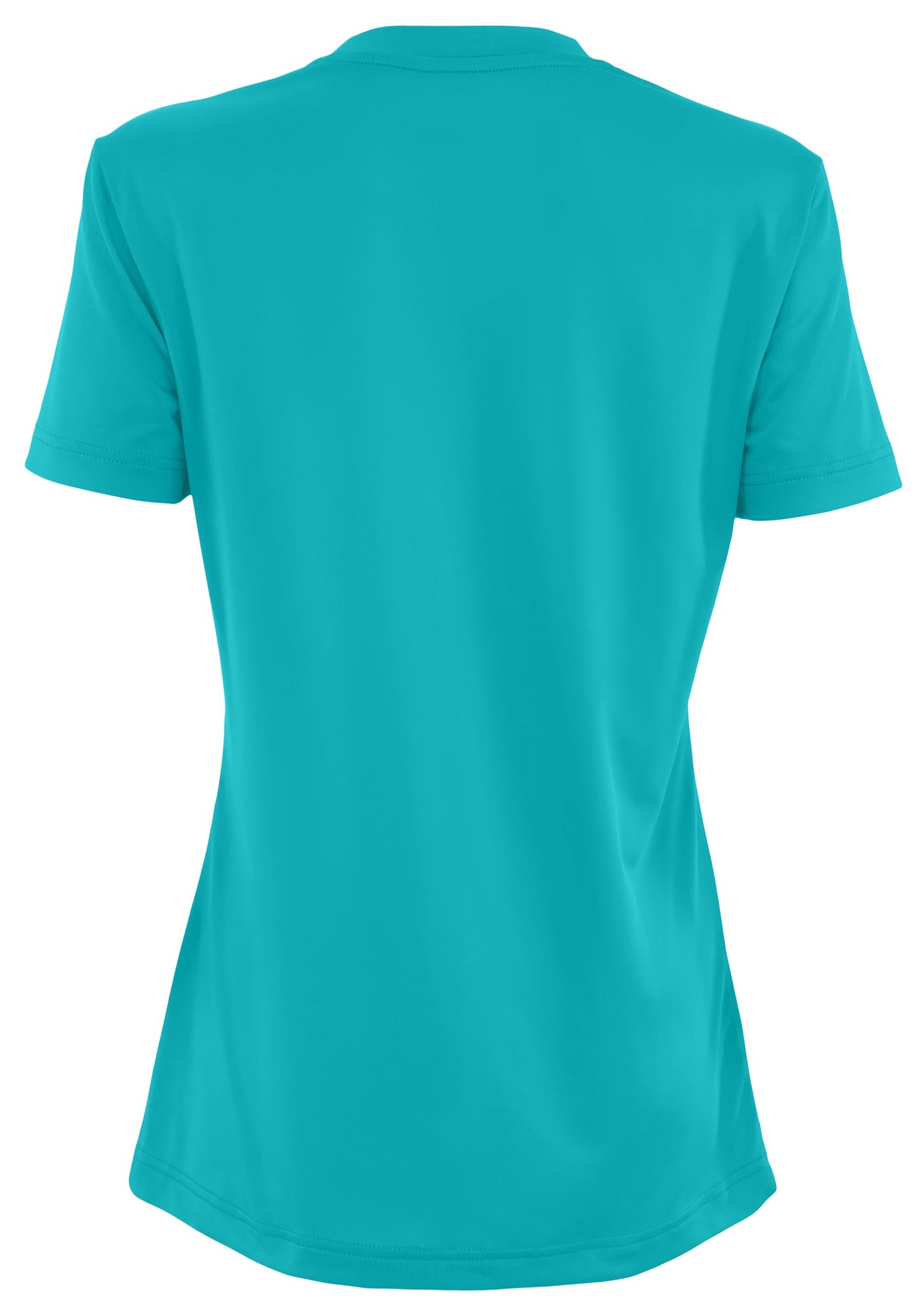 Zubaz NFL Women's Kicker Team Color Short Sleeve T-Shirt, Miami Dolphins