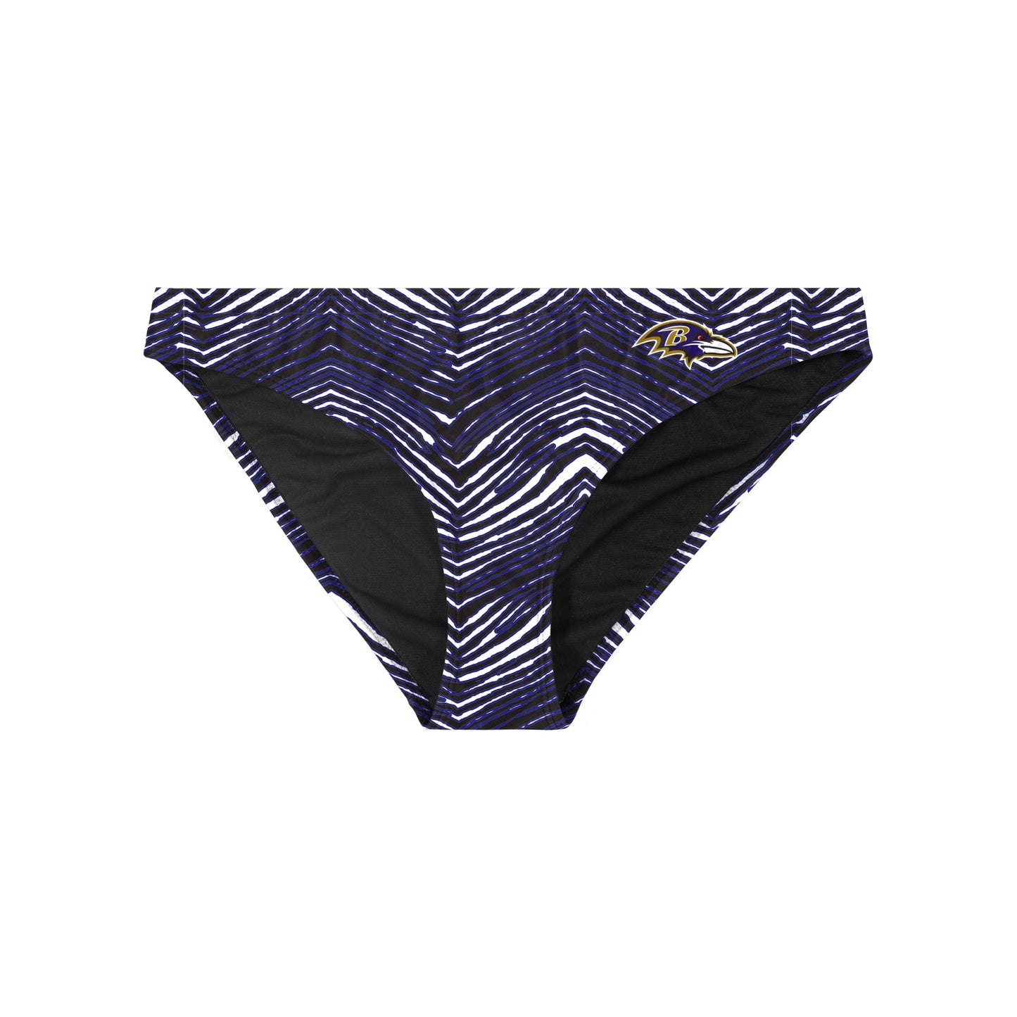 Zubaz NFL Women's Baltimore Ravens Exclusive Bikini Bottom