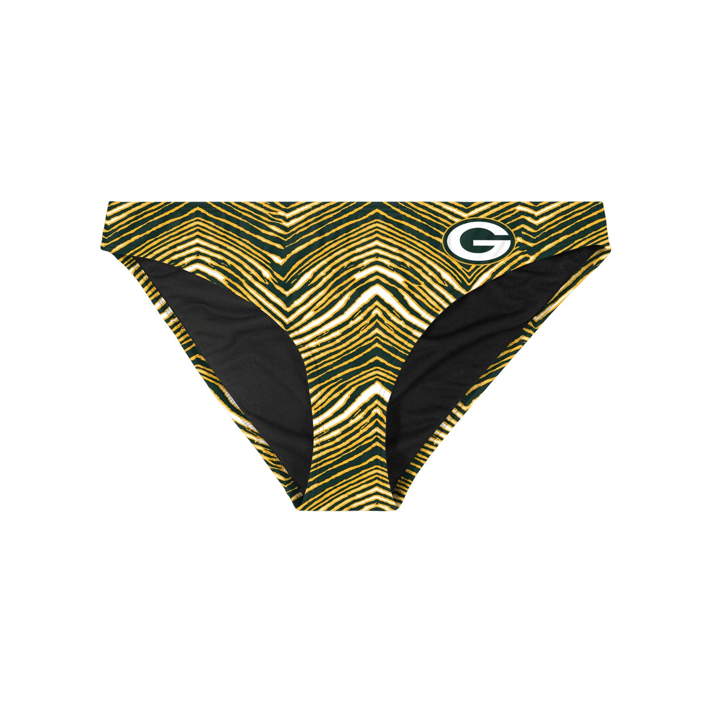Zubaz NFL Women's Green Bay Packers Exclusive Bikini Bottom