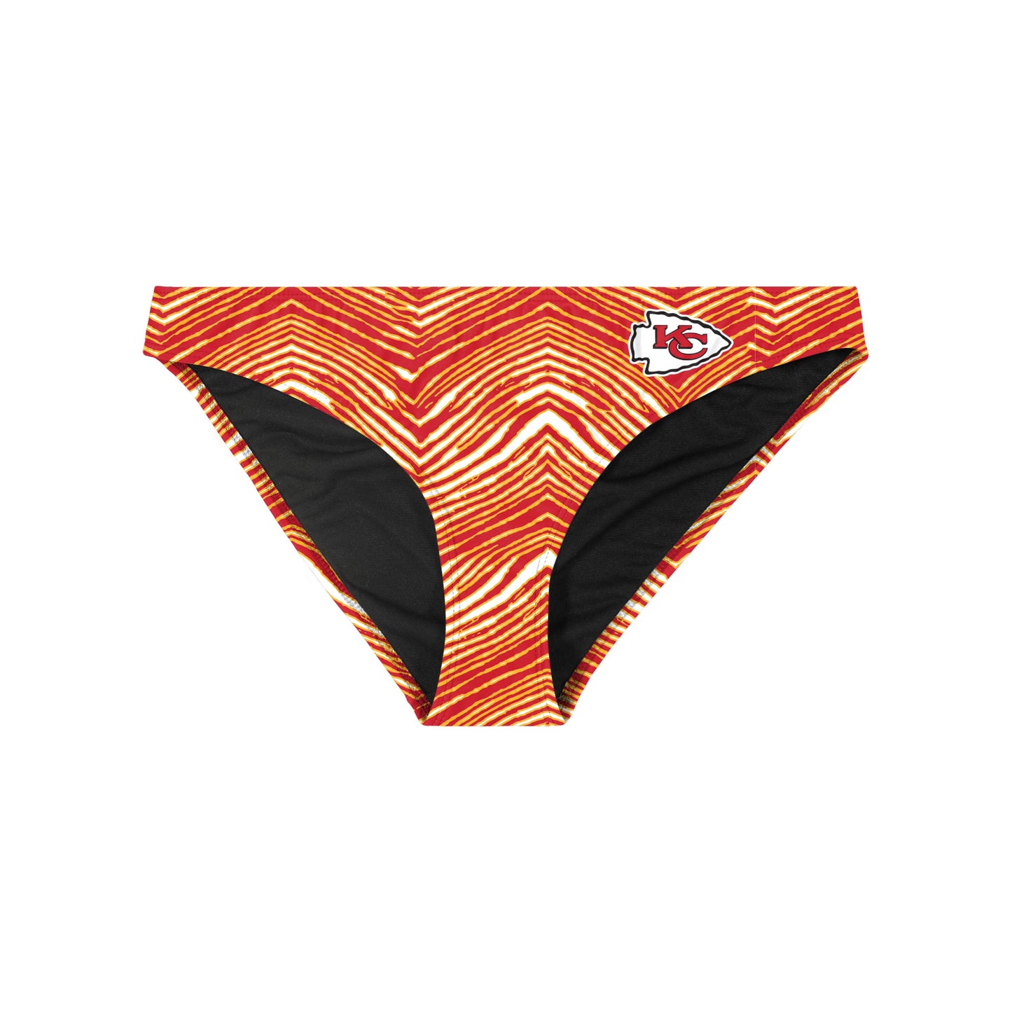 Zubaz NFL Women's Kansas City Chiefs Exclusive Bikini Bottom