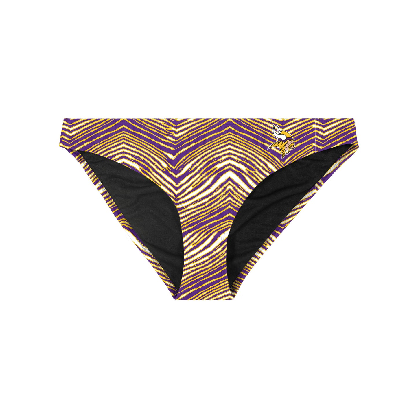 Zubaz NFL Women's Minnesota Vikings Exclusive Bikini Bottom