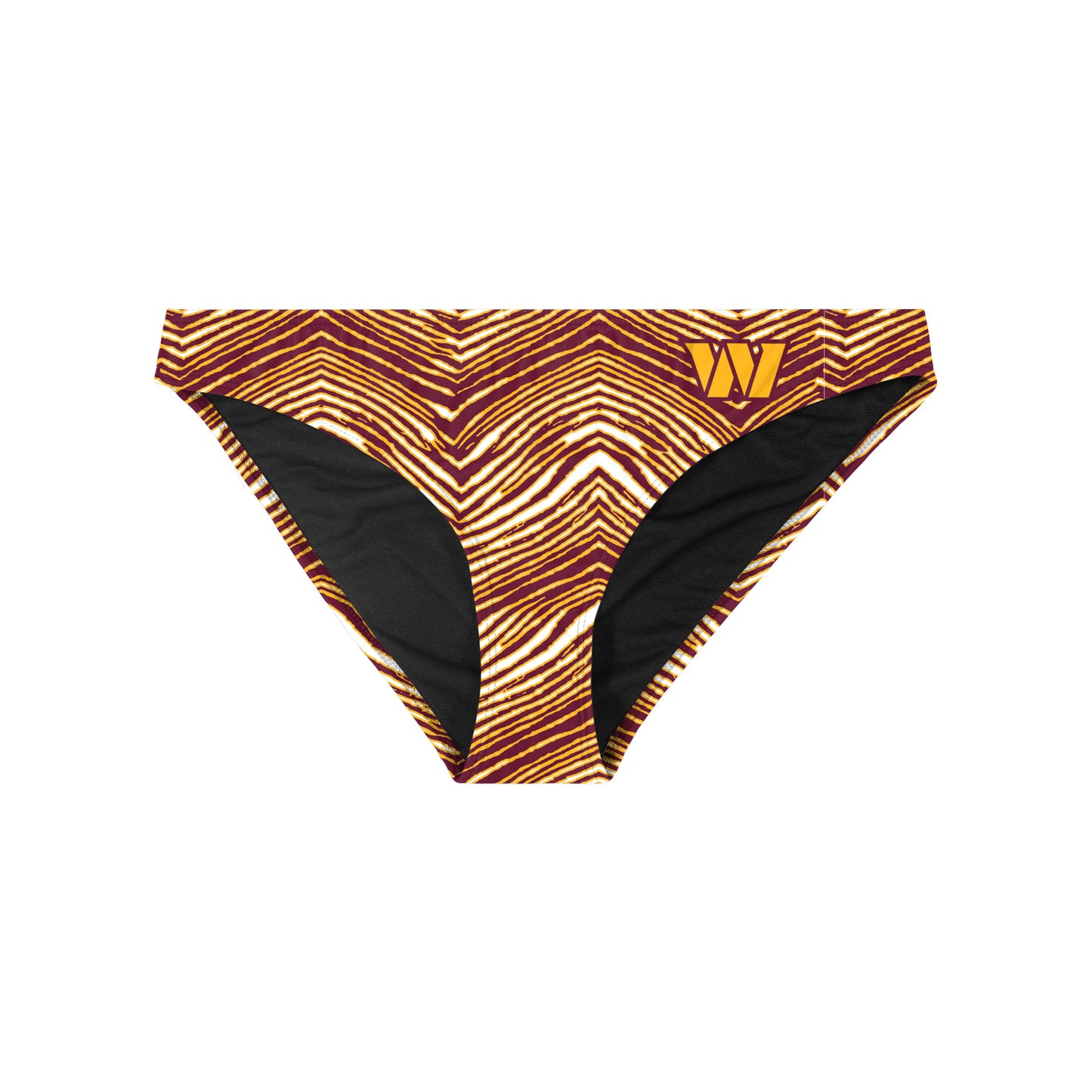 Zubaz NFL Women's Washington Commanders Exclusive Bikini Bottom