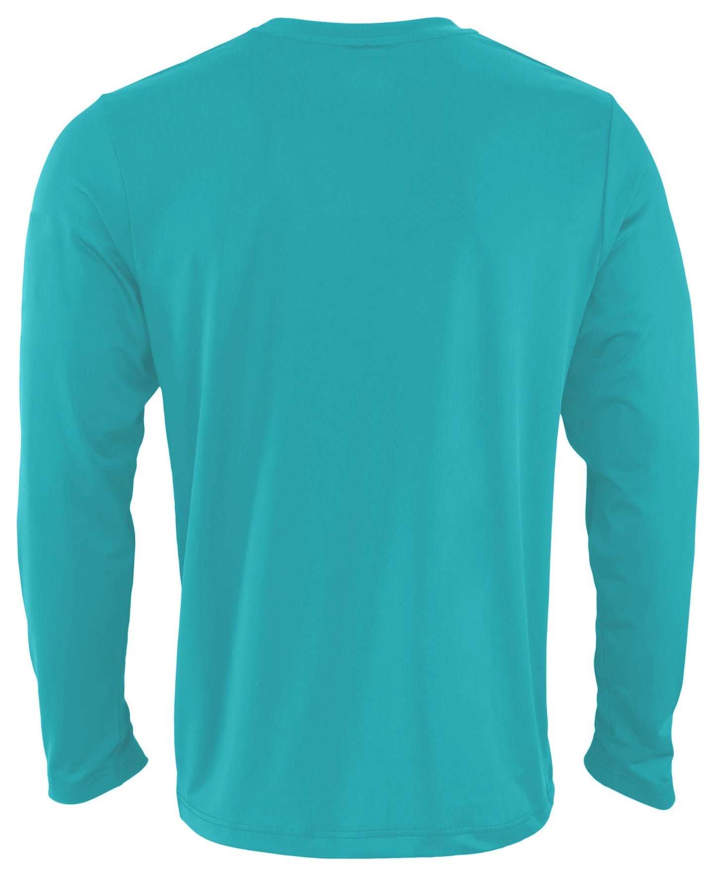 Zubaz NFL Men's Team Color Tunnel Long Sleeve T-Shirt, Miami Dolphins