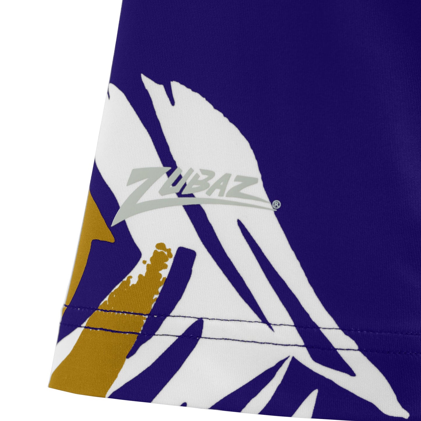 Zubaz NFL Womens Leaf Team Color Script Short Sleeve T-Shirt, Baltimore Ravens