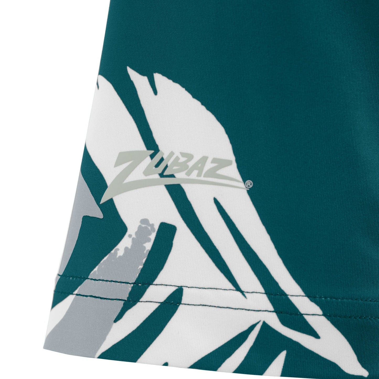 Zubaz NFL Womens Leaf Team Color Script Short Sleeve T-Shirt, Philadelphia Eagles
