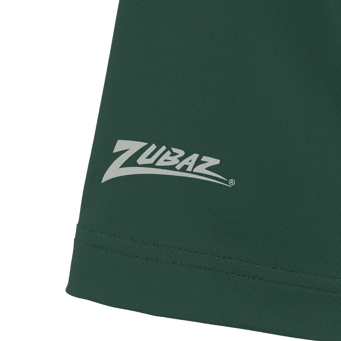 Zubaz NFL Men's Wild Card Zebra Team Color Short SleeveT Shirt, Green Bay Packers