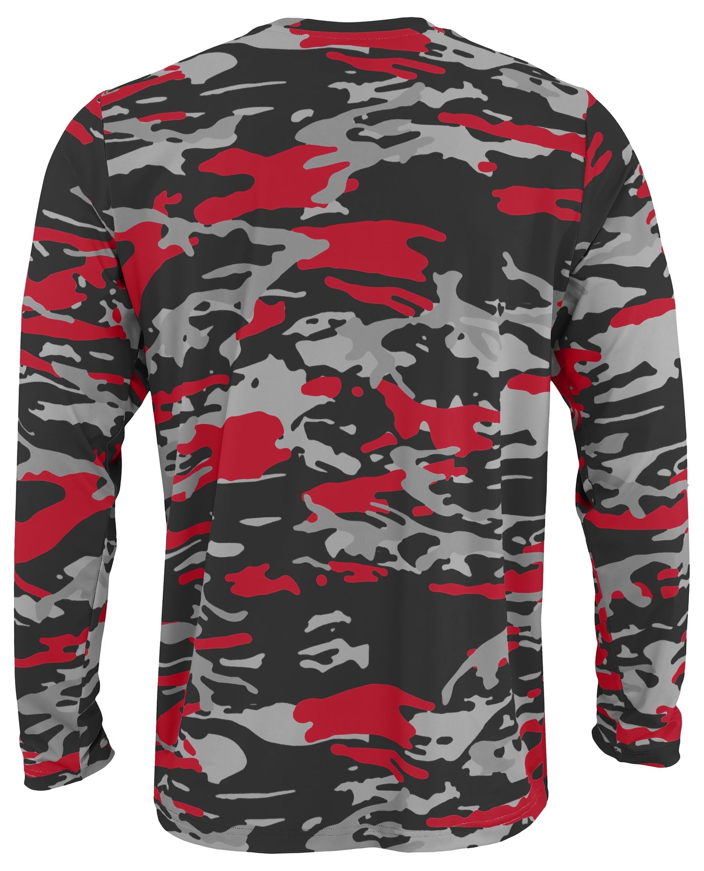 Zubaz NFL Men's Camo Alternate Color with White Circle Logo Long Sleeve T-Shirt, Tampa Bay Buccaneers
