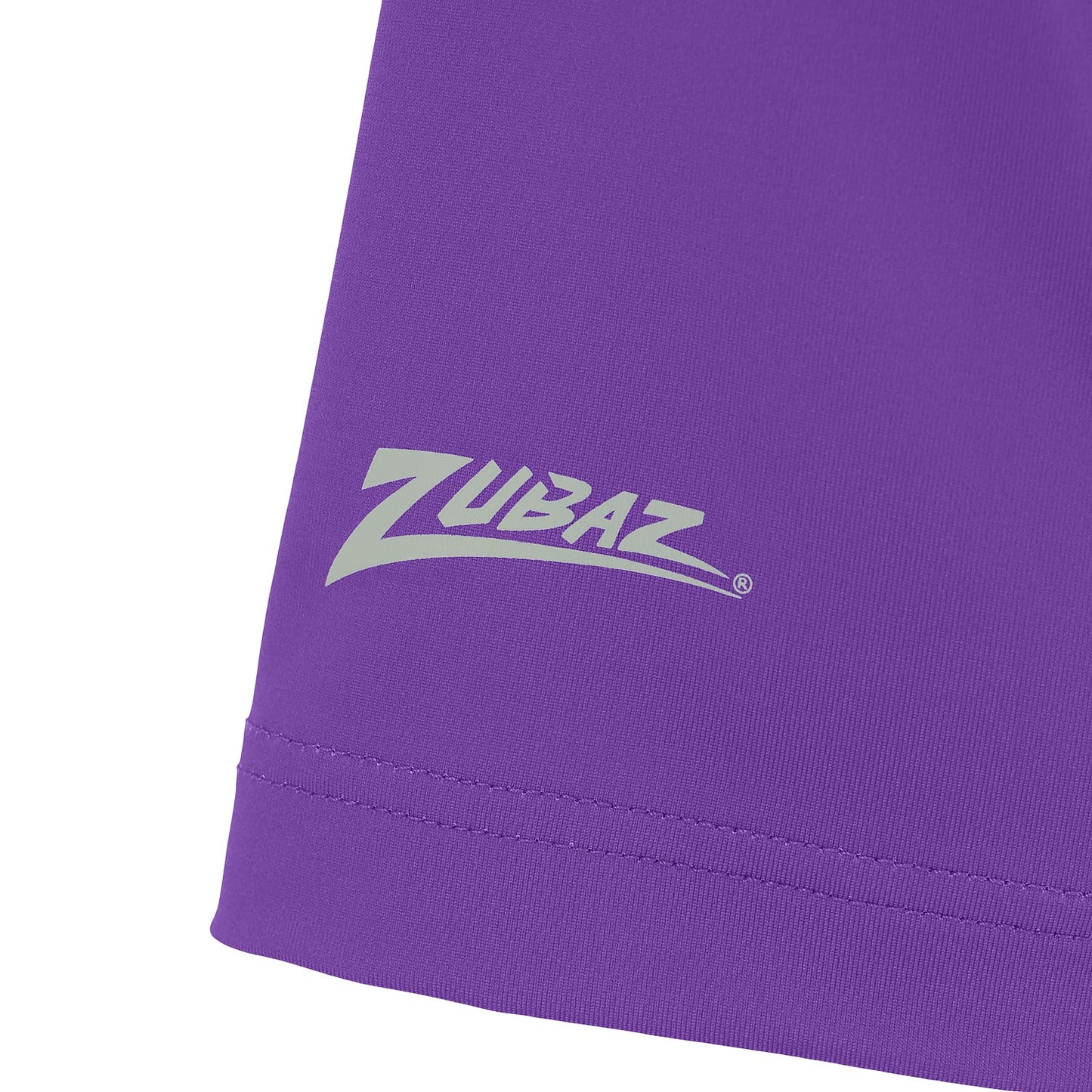 Zubaz NFL Men's Wild Card Zebra Team Color Short SleeveT Shirt, Minnesota Vikings