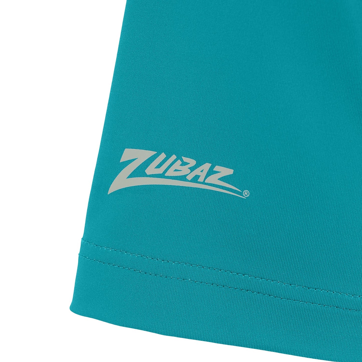 Zubaz NFL Men's Wild Card Zebra Team Color Short SleeveT Shirt, Miami Dolphins