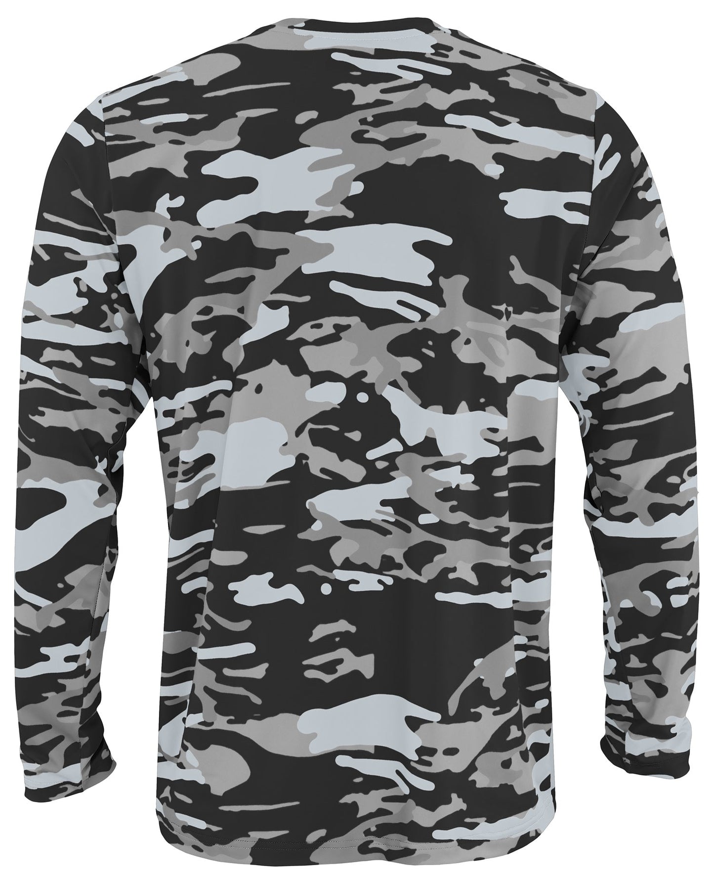 Zubaz NFL Men's Camo Alternate Color with White Circle Logo Long Sleeve T-Shirt, Las Vegas Raiders