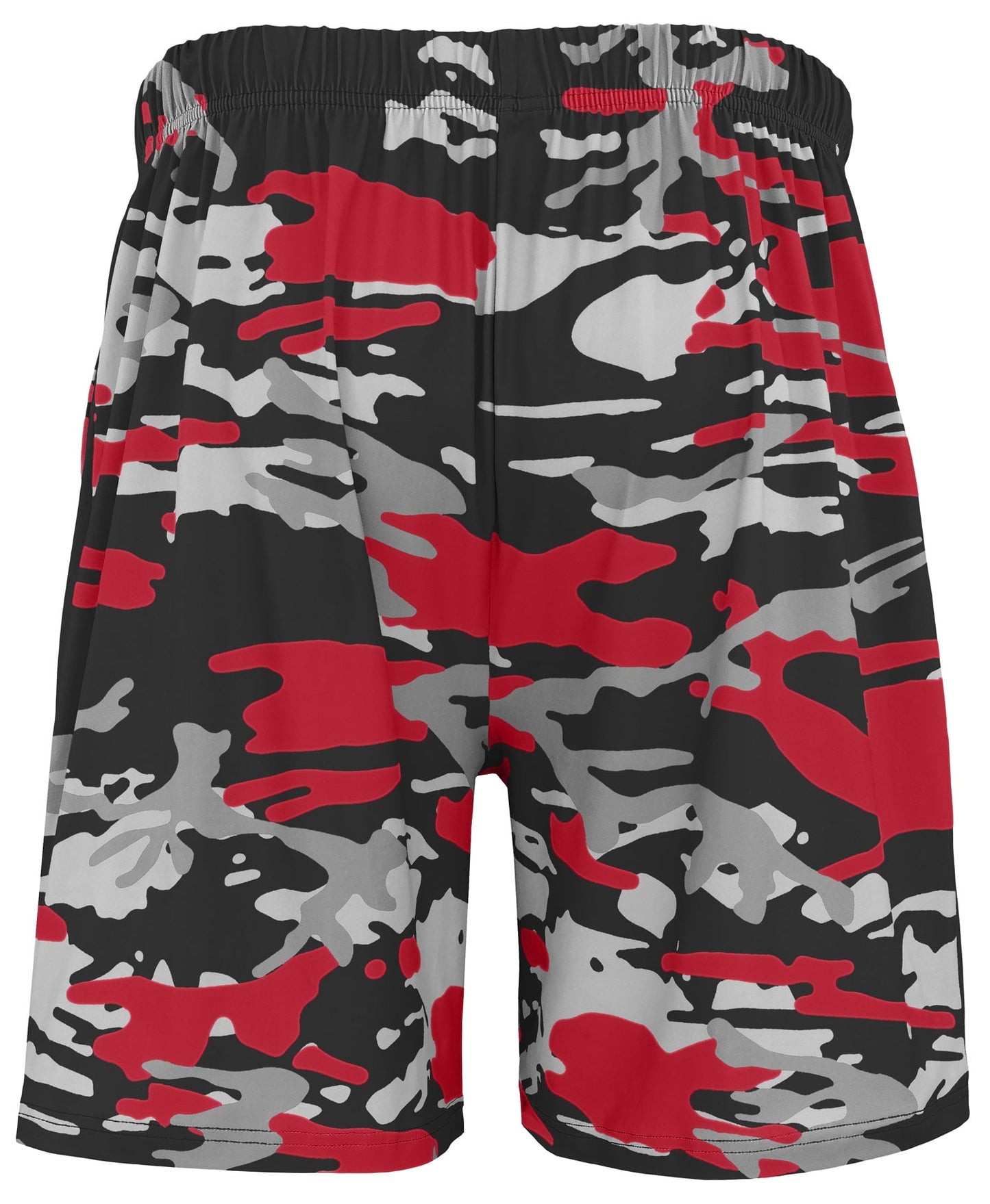 Zubaz NFL Men's 7in Alternate Camo Established Block Text Shorts, Atlanta Falcons