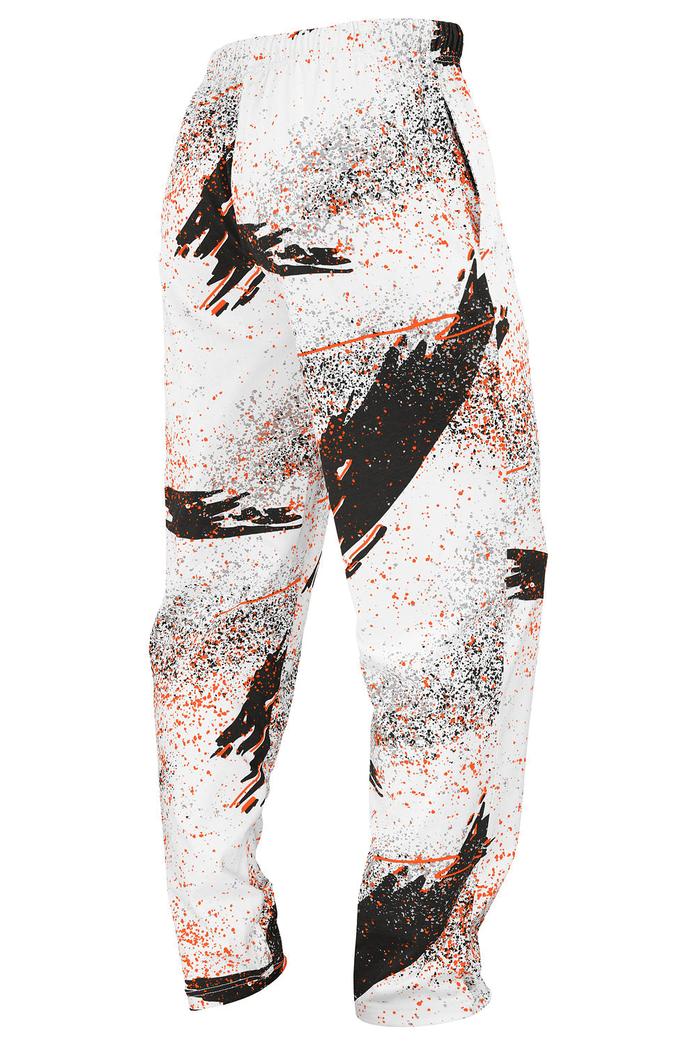 Zubaz NFL Adult Unisex Z88 Embroidered Confetti 3 Color Pants, Cincinnati Bengals