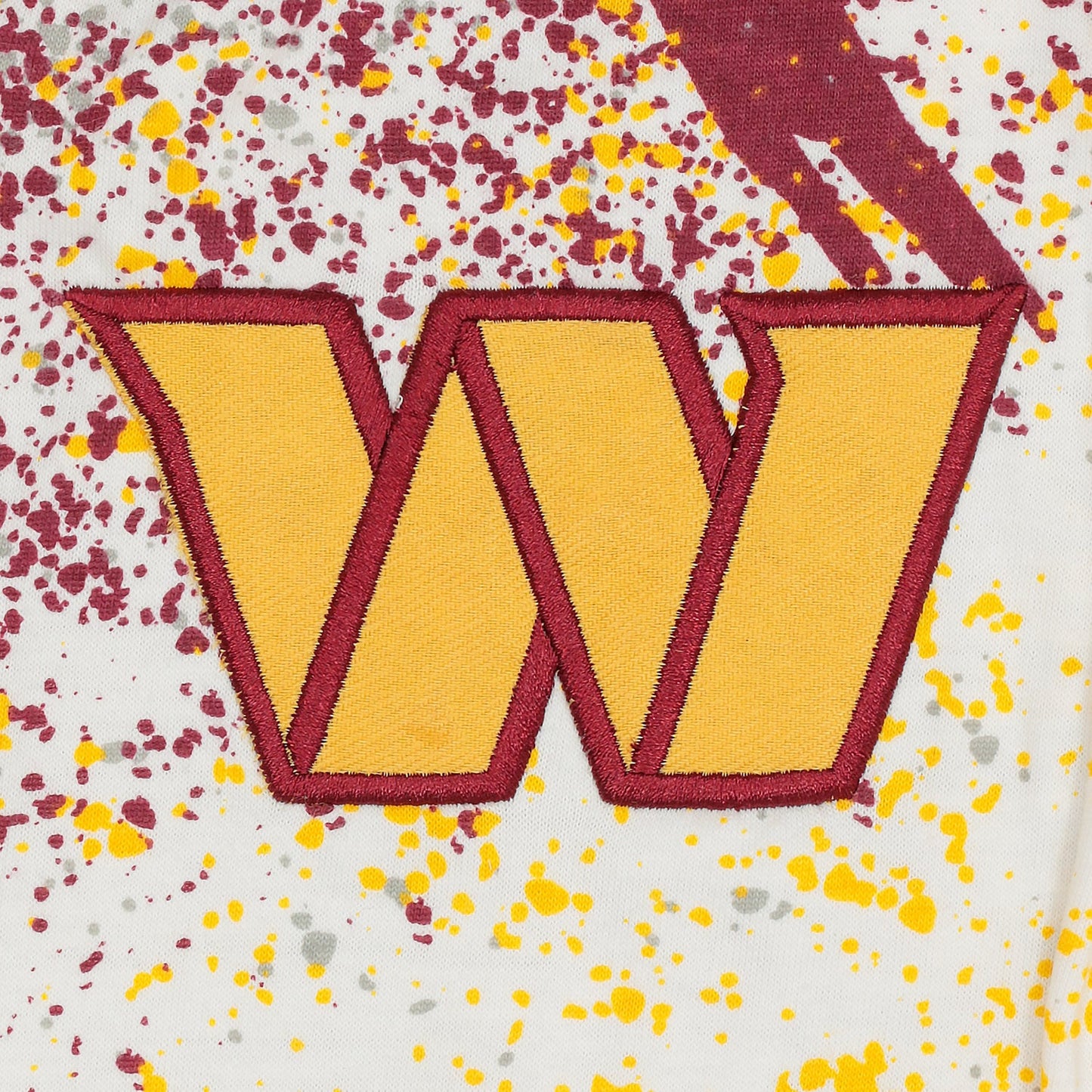 Zubaz NFL Adult Unisex Z88 Embroidered Confetti 3 Color Pants, Washington Commanders