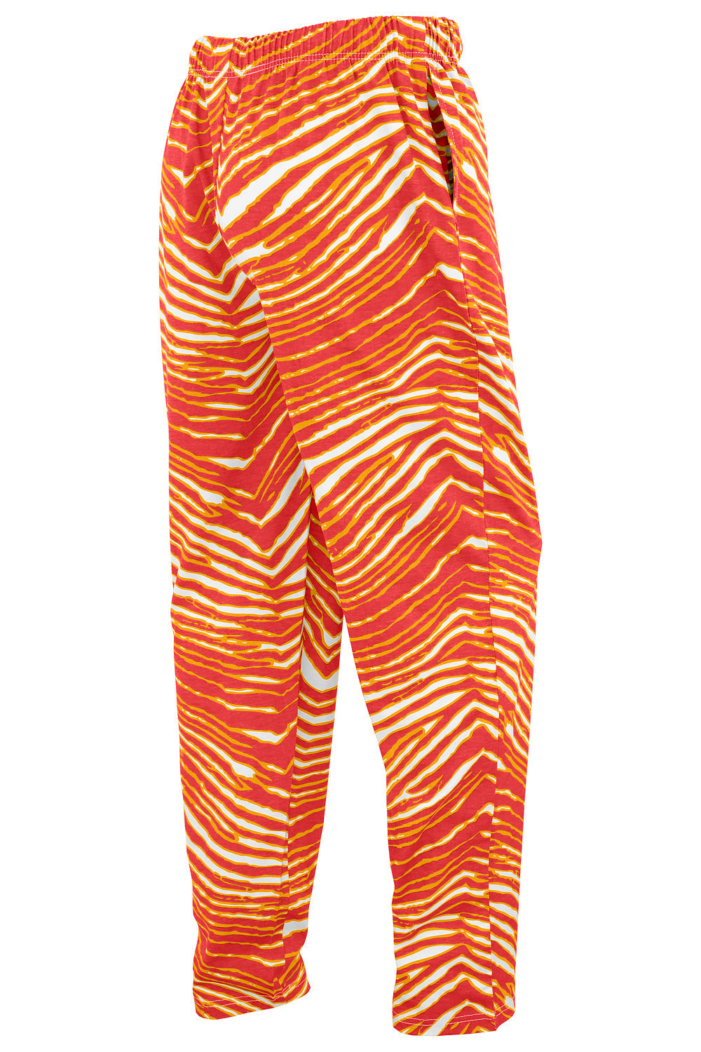 Zubaz NFL  UNISEX Z88 Kids Zebra 3C Embroidered Pant, KANSAS CITY CHIEFS