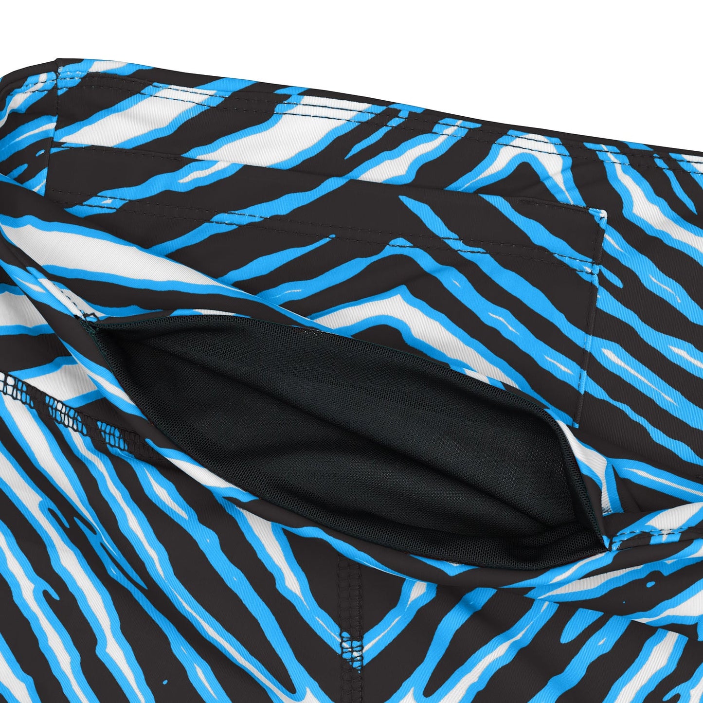 Zubaz NFL Women's 2 Pack Zebra 2 Color And Marble Leggings with Pimary Logo, Carolina Panthers