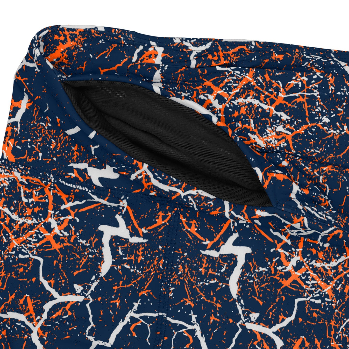 Zubaz NFL Women's 2 Pack Zebra 2 Color And Marble Leggings with Pimary Logo, Chicago Bears