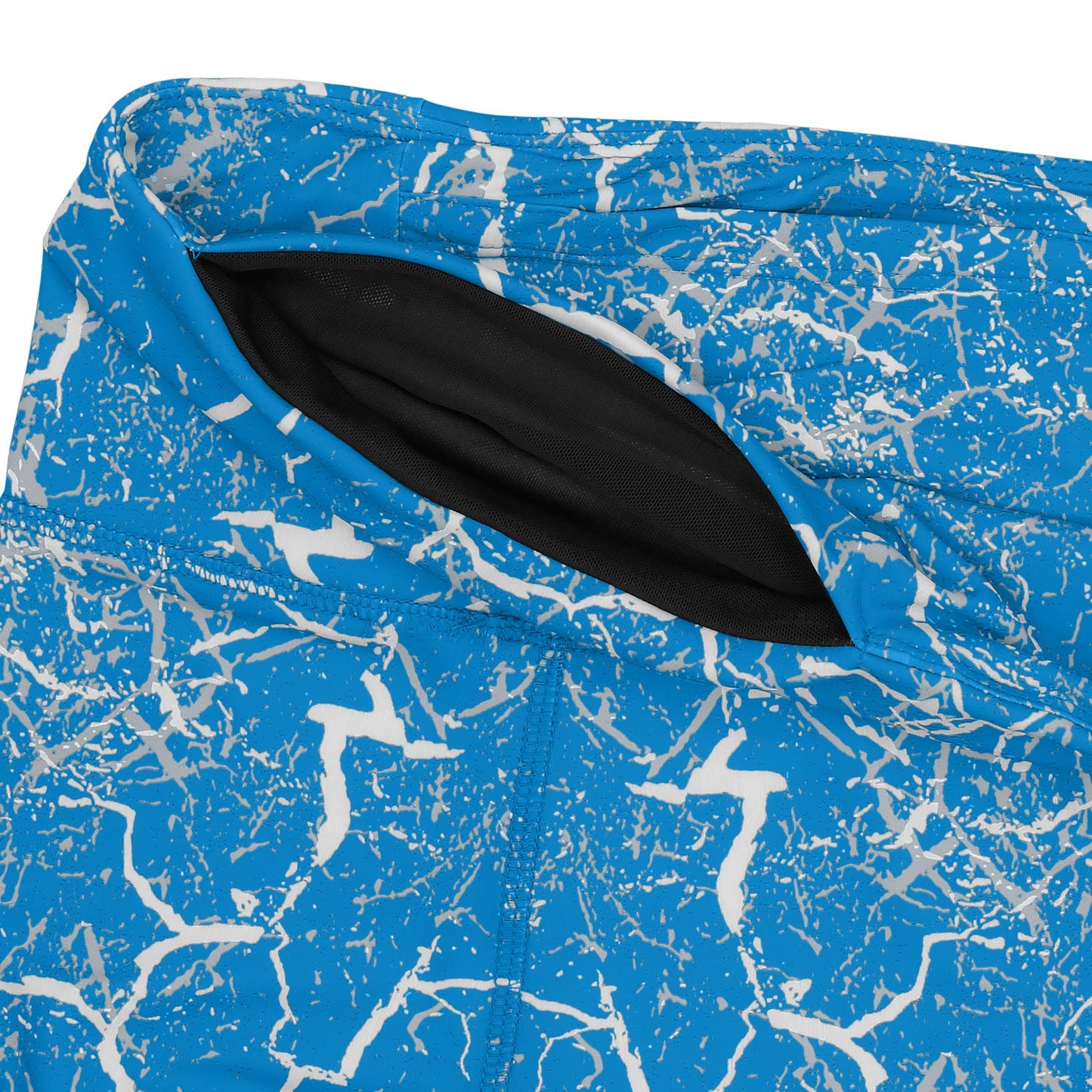 Zubaz NFL Women's 2 Pack Zebra 2 Color And Marble Leggings with Pimary Logo, Detroit Lions