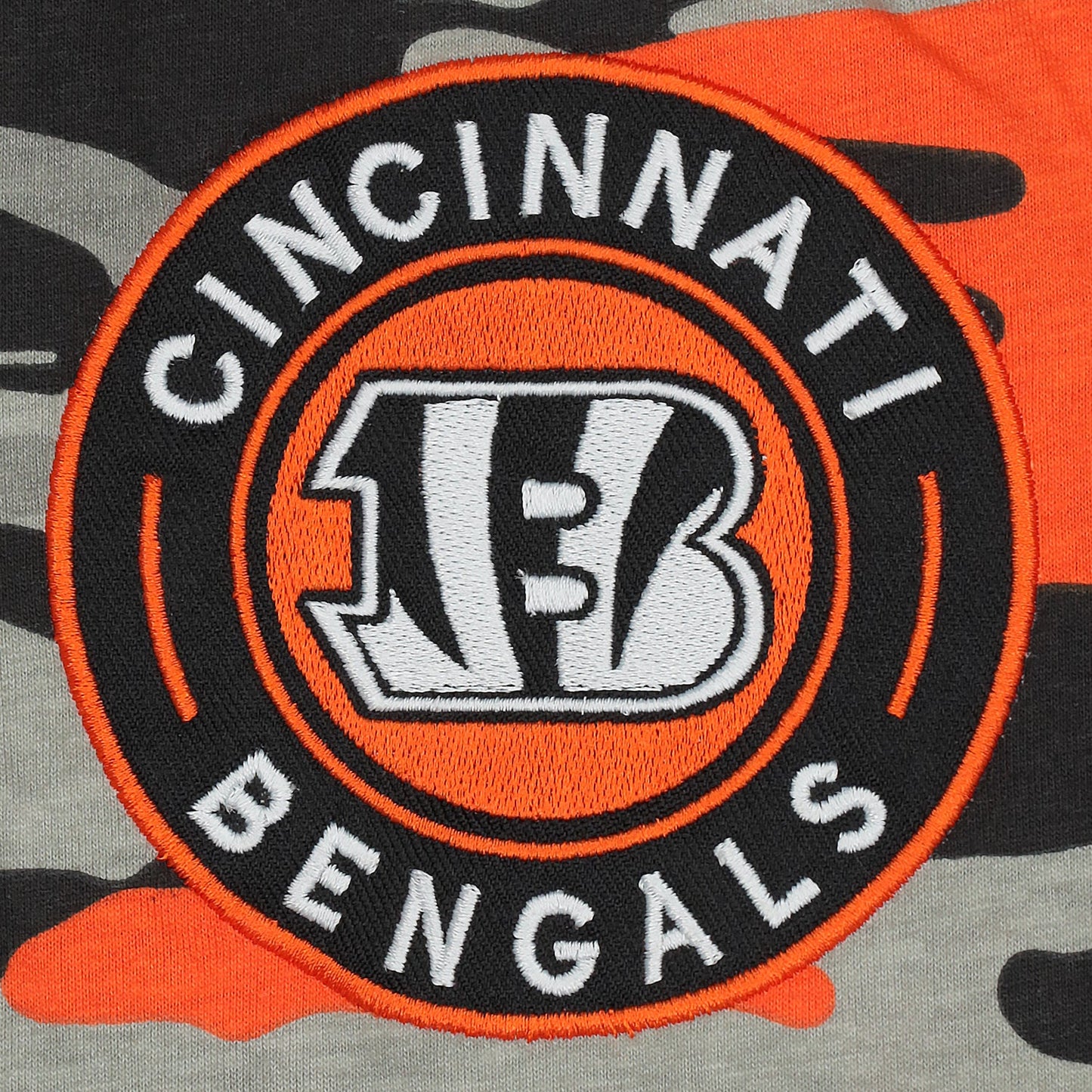 Zubaz NFL Adult Unisex Z88 Embroidered Alt Camo Pants, Cincinnati Bengals