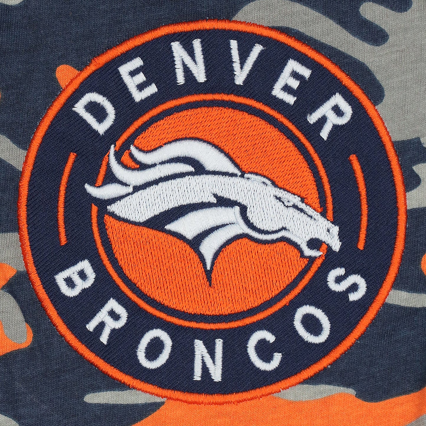 Zubaz NFL Adult Unisex Z88 Embroidered Alt Camo Pants, Denver Broncos