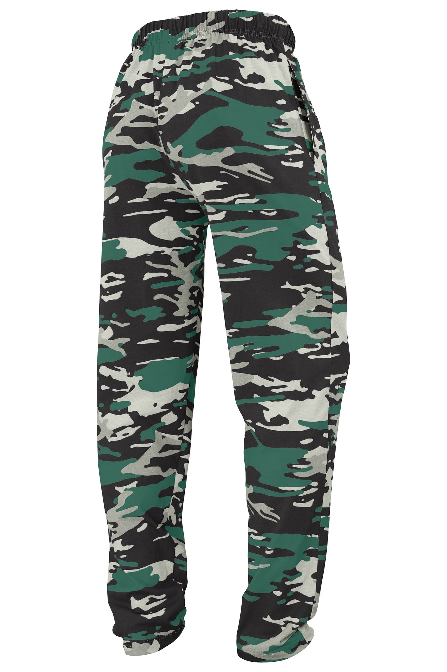 Zubaz NFL Adult Unisex Z88 Embroidered Alt Camo Pants, New York Jets