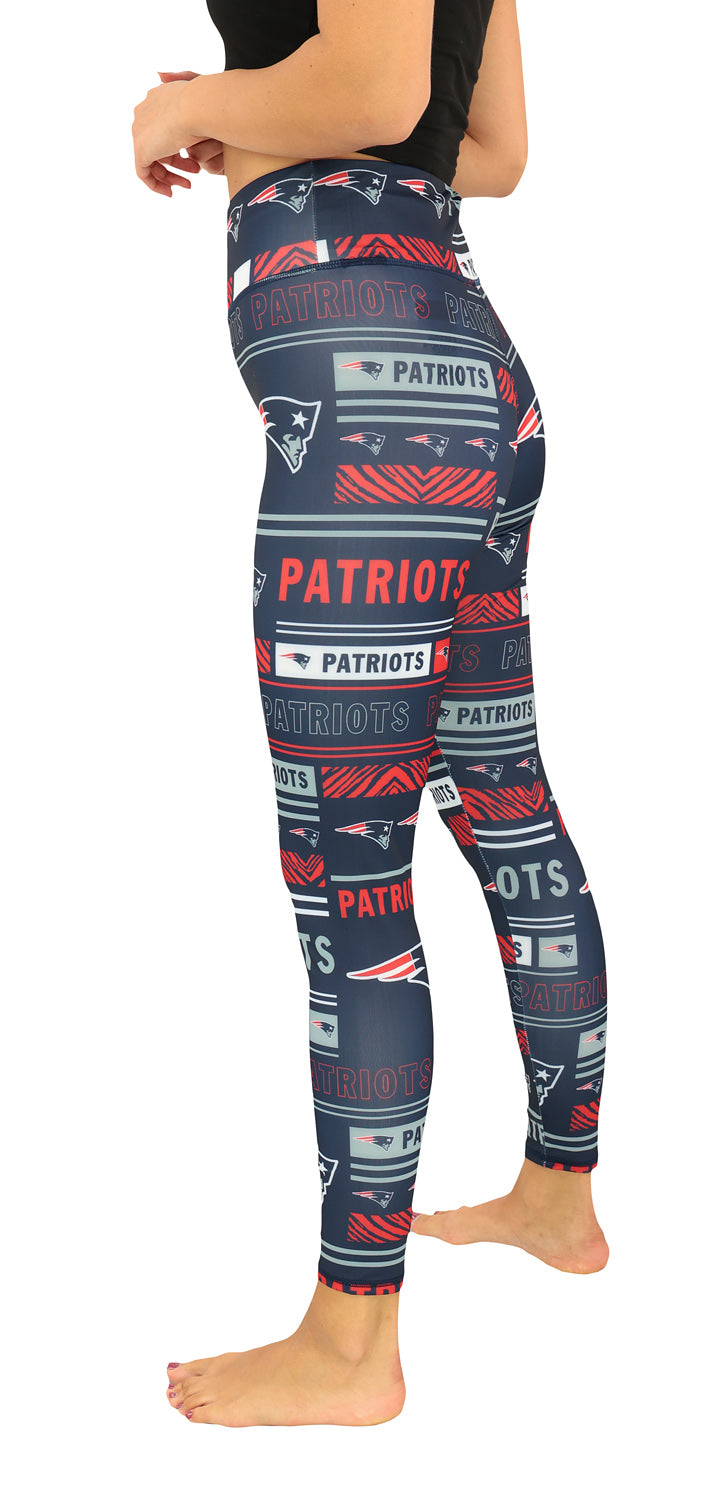 Zubaz NFL Women's Column Leggings, Houston Texans