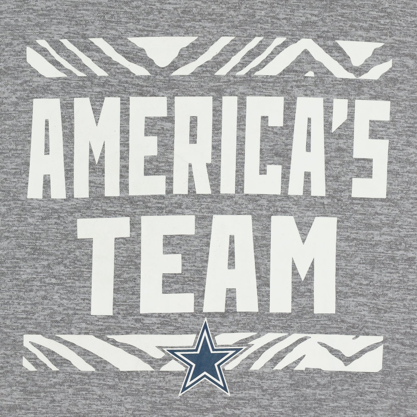 Zubaz NFL Women's Dallas Cowboys Team Slogan Crop Top Hoodie