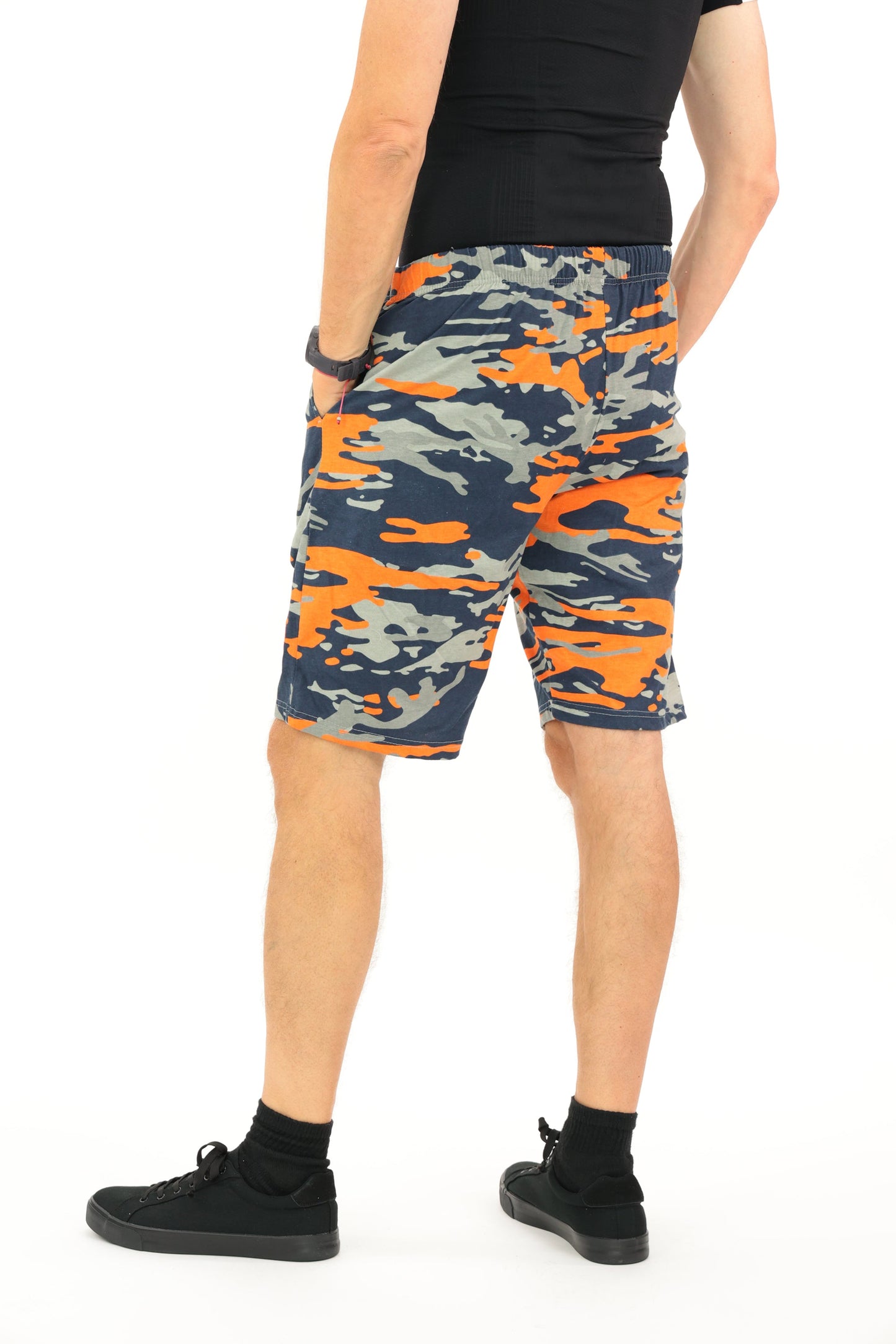 Zubaz NFL Adult Unisex Z88 Embroidered Alt Camo Shorts, Denver Broncos