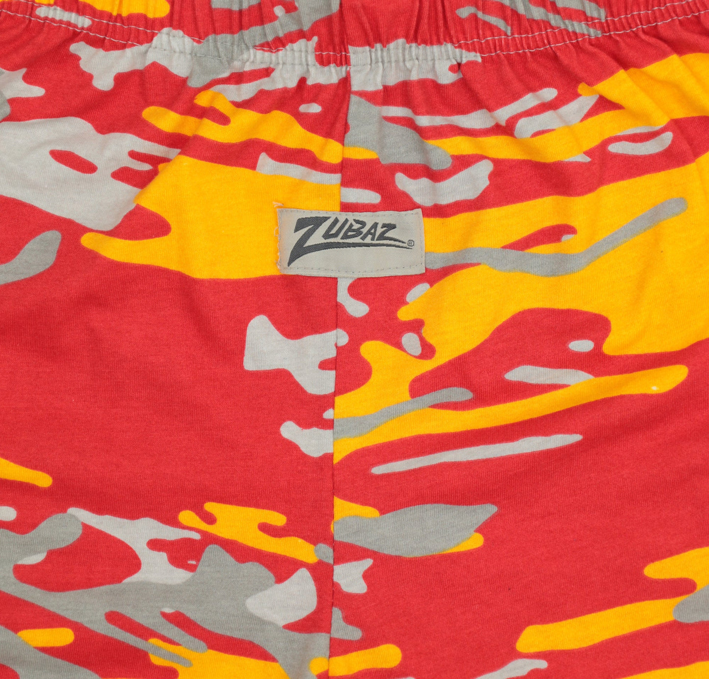 Zubaz NFL Adult Unisex Z88 Embroidered Alt Camo Shorts, Kansas City Chiefs