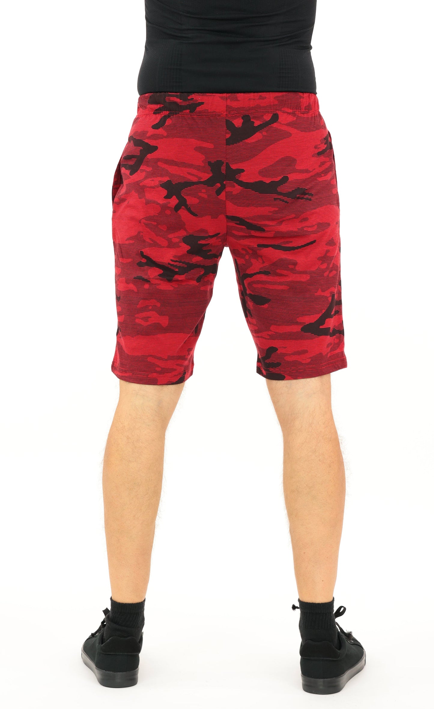 Zubaz NFL Adult Unisex Z88 Camo Lines Shorts, Kansas City Chiefs