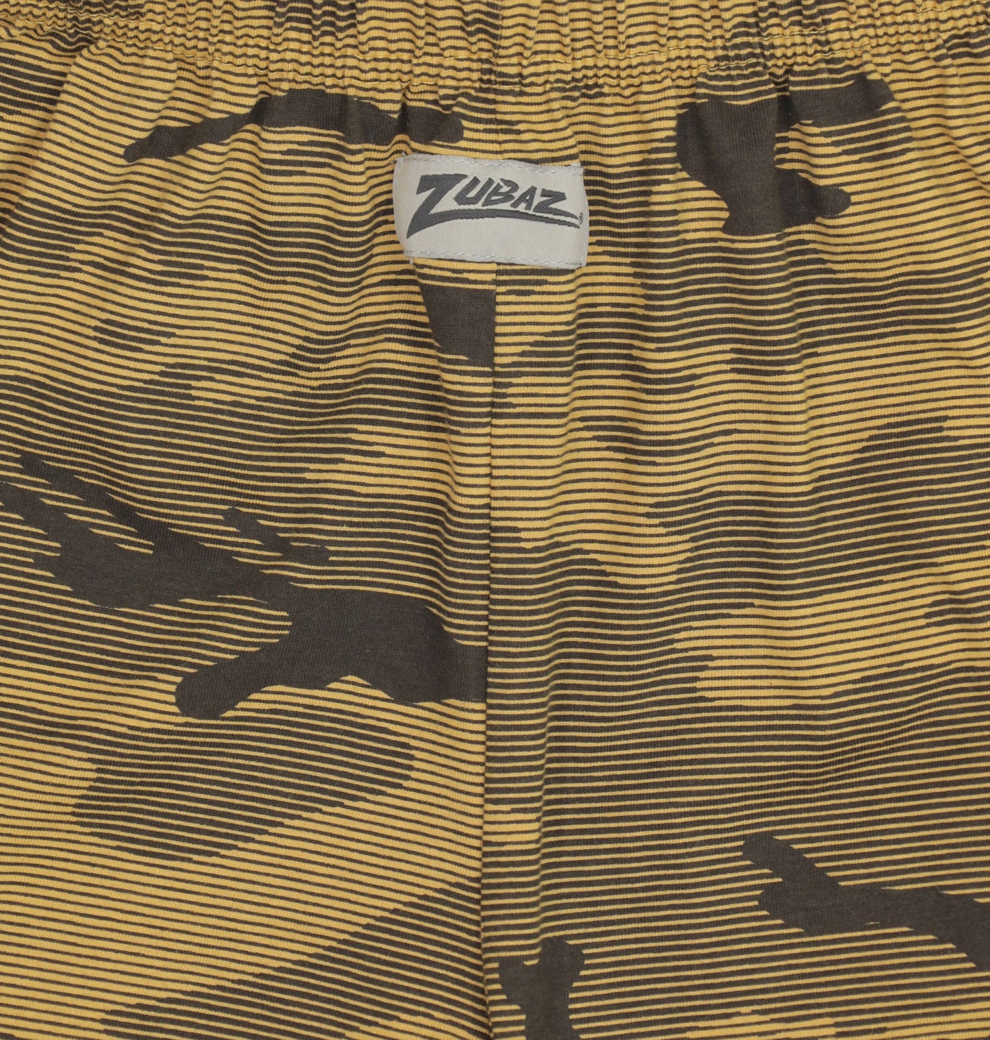 Zubaz NFL Adult Unisex Z88 Camo Lines Shorts, New Orleans Saints