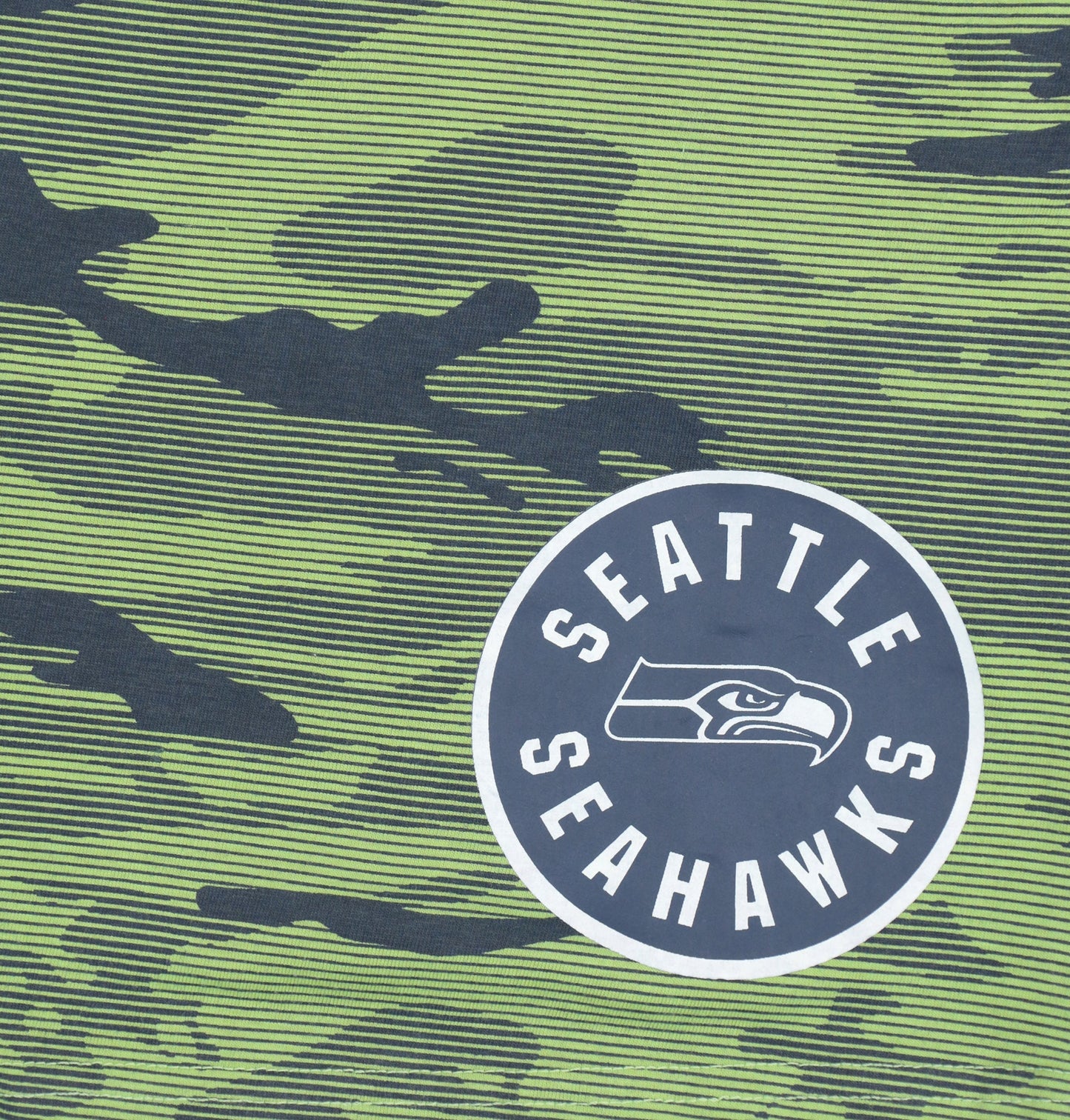 Zubaz NFL Adult Unisex Z88 Camo Lines Shorts, Seattle Seahawks