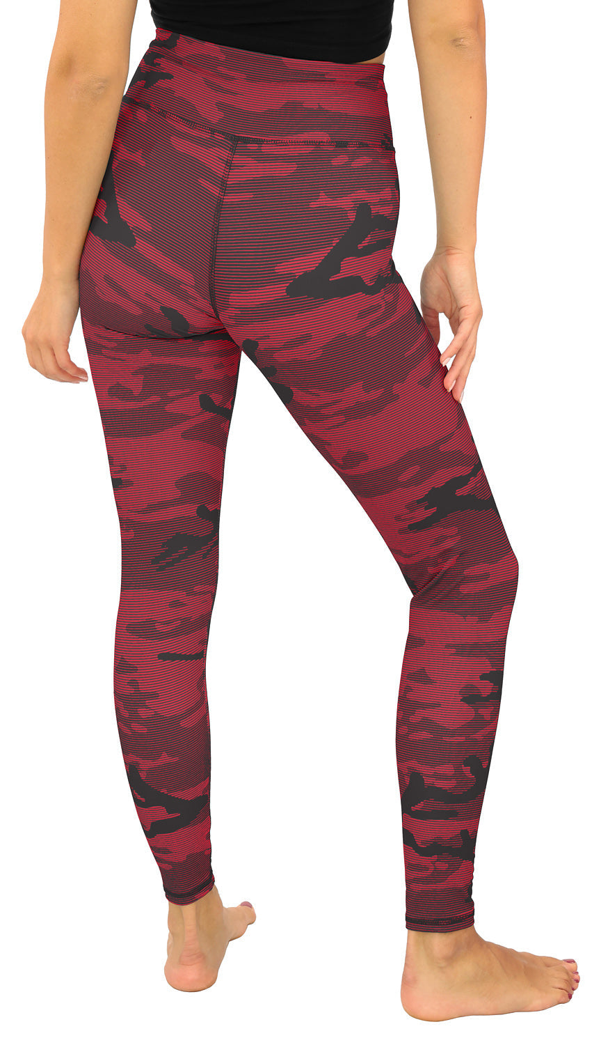 Zubaz NFL Women's Goal Line Camo Line Leggings, Tampa Bay Buccaneers