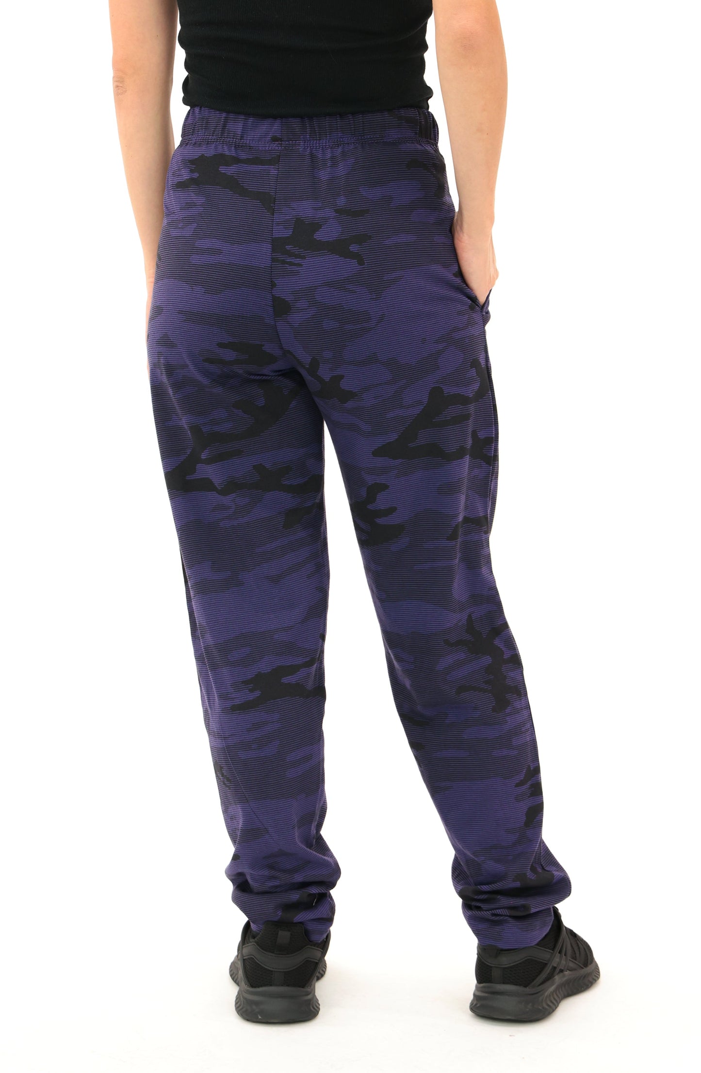 Zubaz NFL Adult Unisex Z88 Camo Lines Pants, Baltimore Ravens