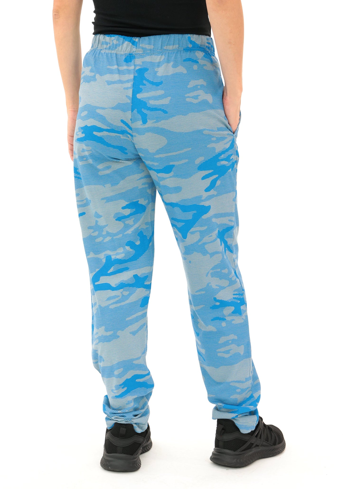 Zubaz NFL Adult Unisex Z88 Camo Lines Pants, Detroit Lions
