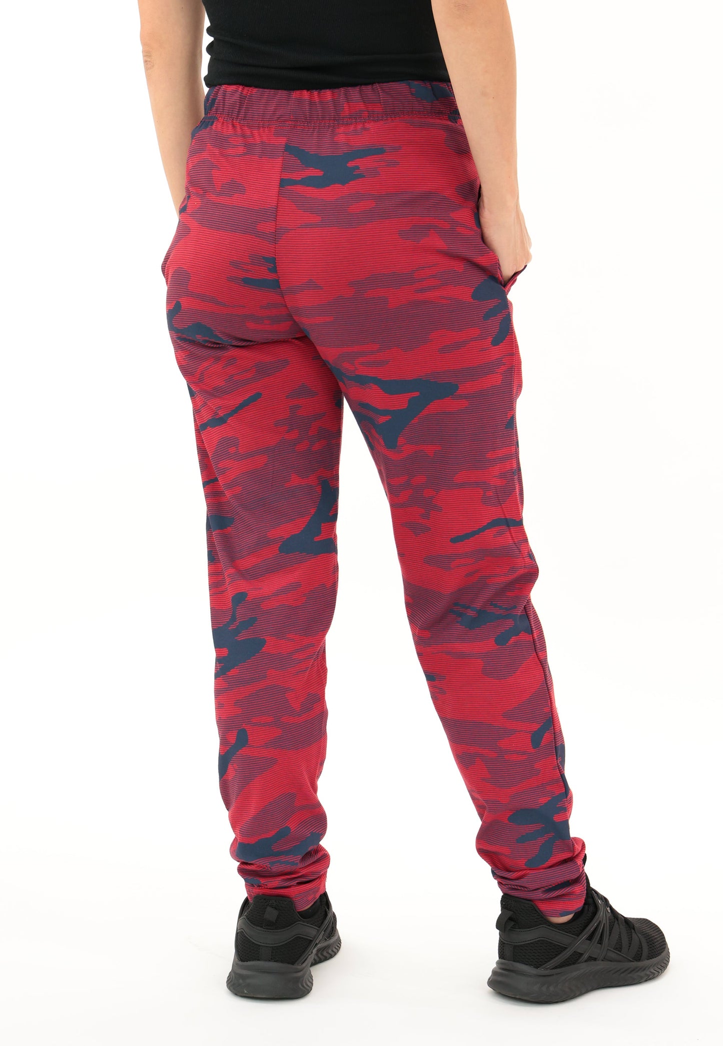 Zubaz NFL Adult Unisex Z88 Camo Lines Pants, Houston Texans