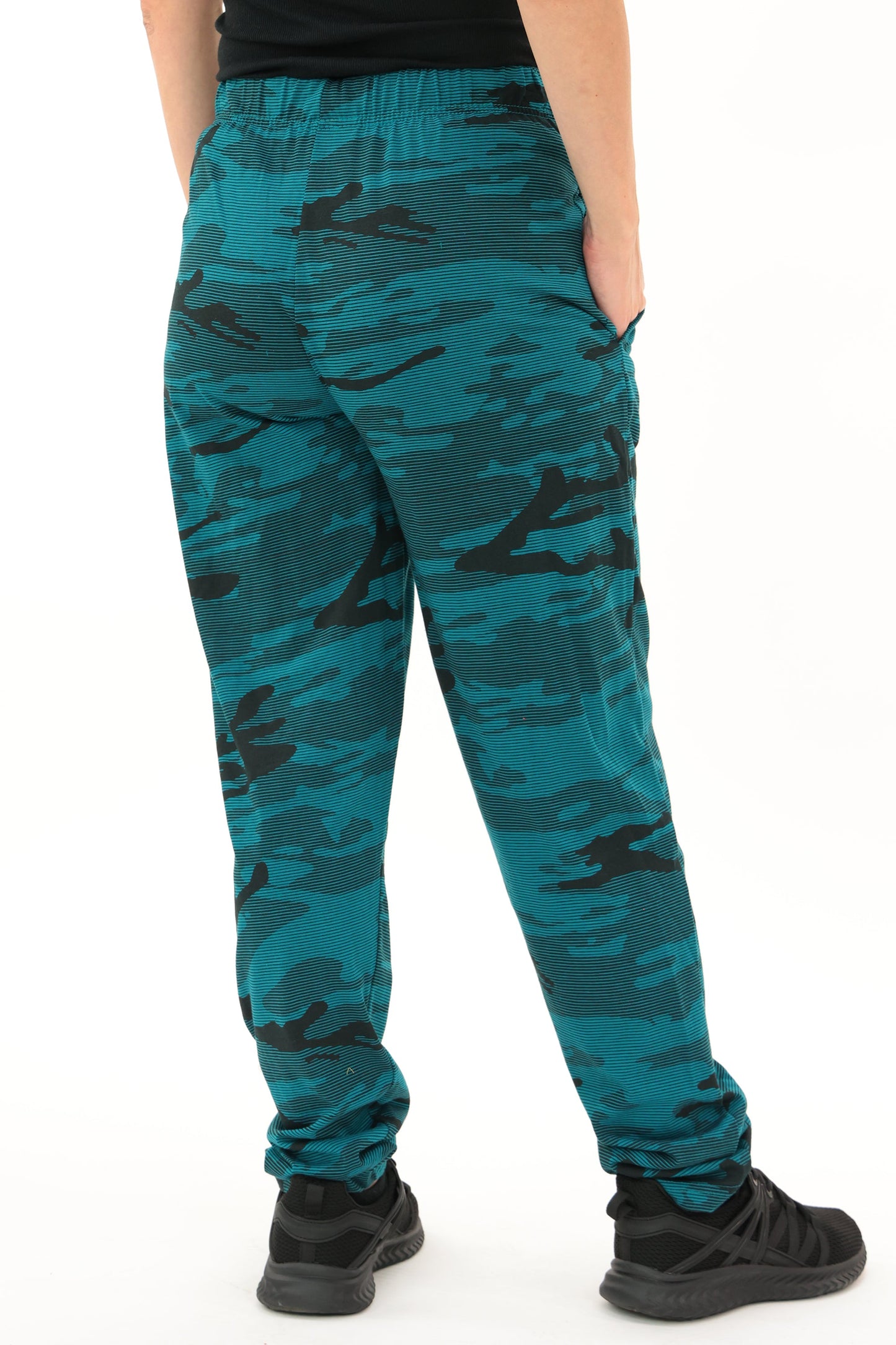 Zubaz NFL Adult Unisex Z88 Camo Lines Pants, Jacksonville Jaguars