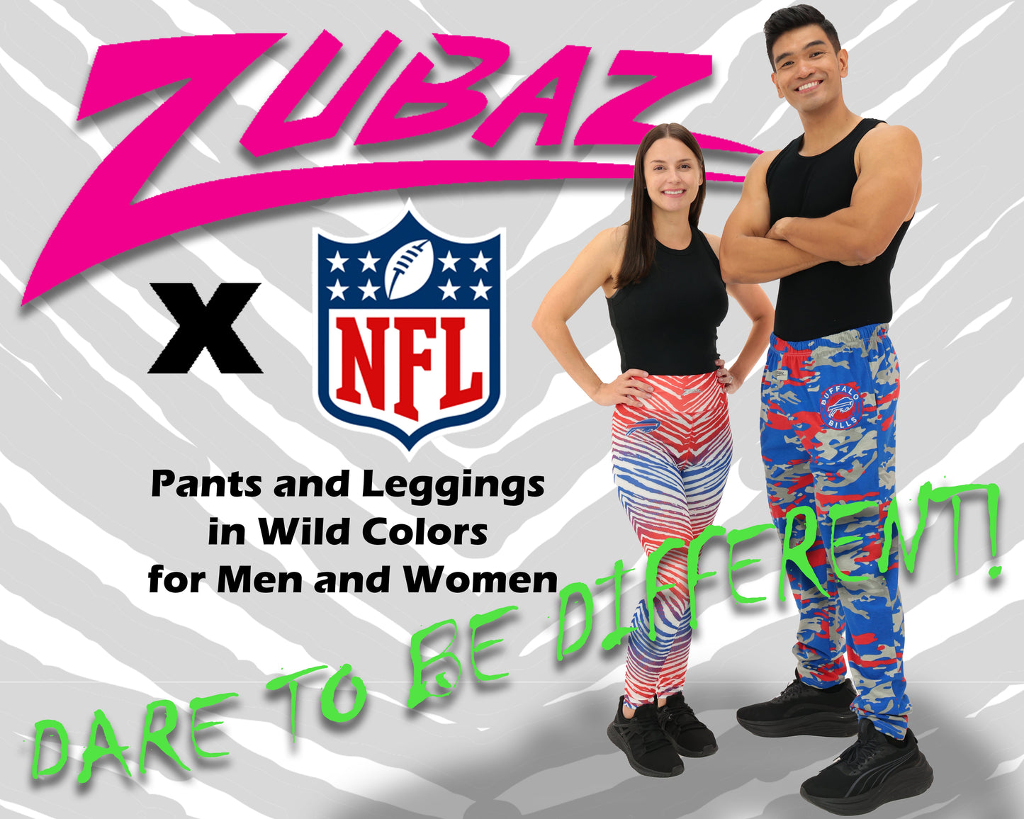Zubaz NFL Adult Unisex Z88 Embroidered Leaf 3 Color Pants, Philadelphia Eagles
