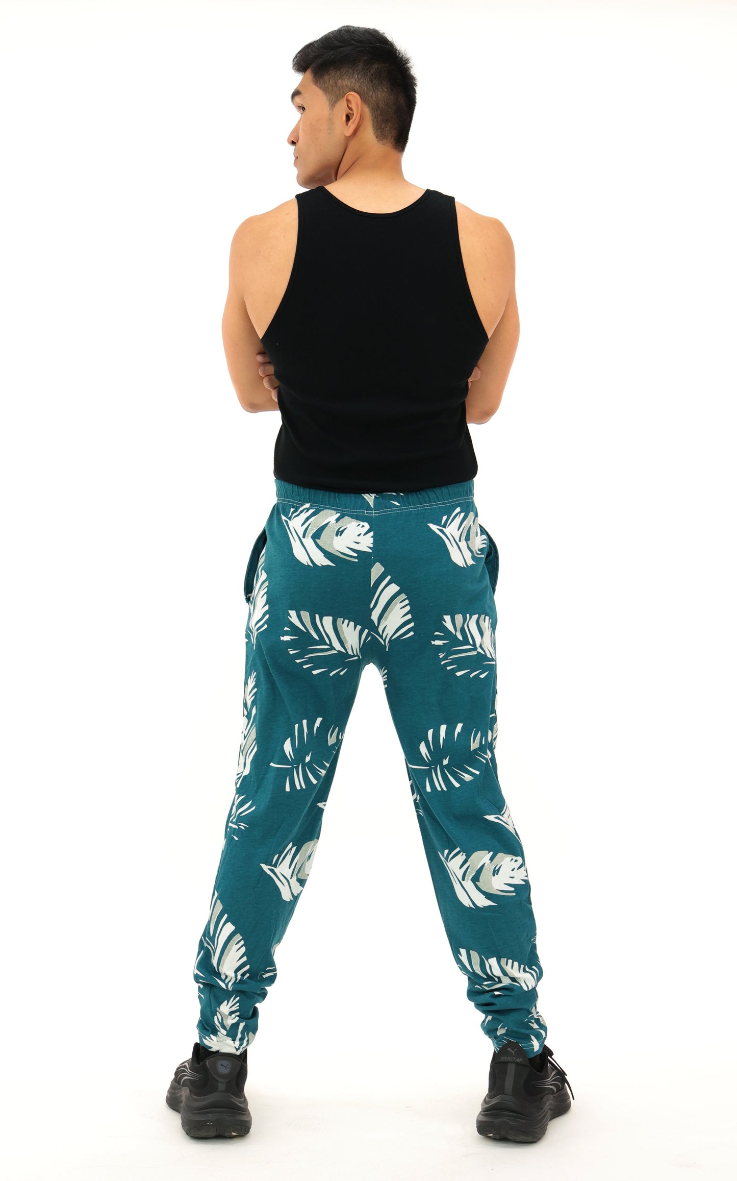 Zubaz NFL Adult Unisex Z88 Embroidered Leaf 3 Color Pants, Philadelphia Eagles