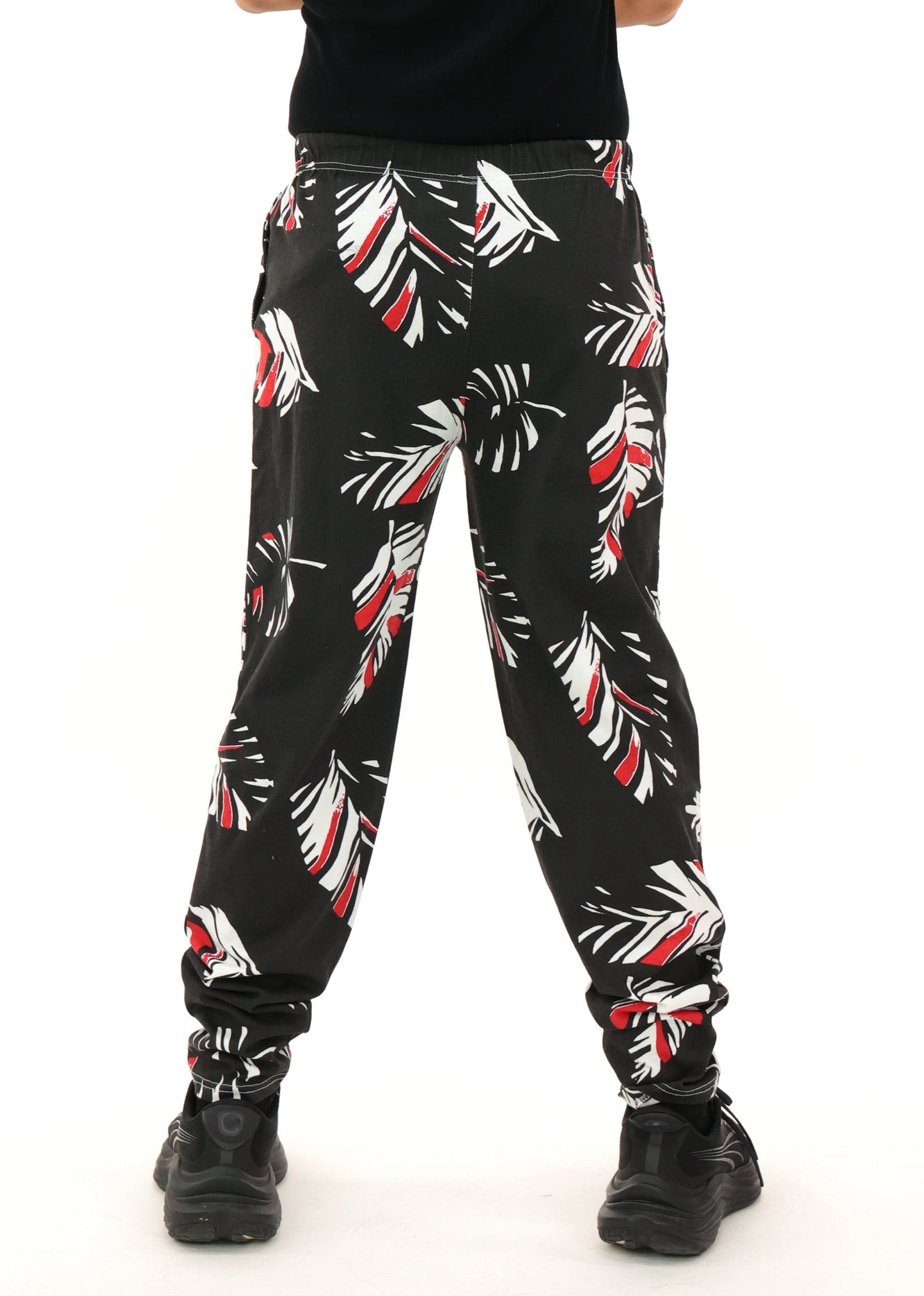 Zubaz NFL Adult Unisex Z88 Embroidered Leaf 3 Color Pants, Tampa Bay Buccaneers