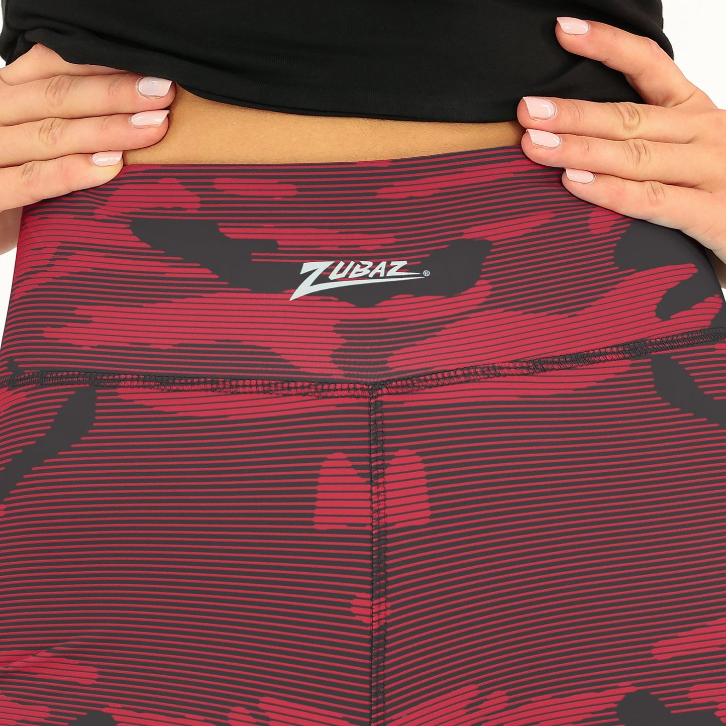 Zubaz NFL Women's Goal Line Camo Line Leggings, Tampa Bay Buccaneers
