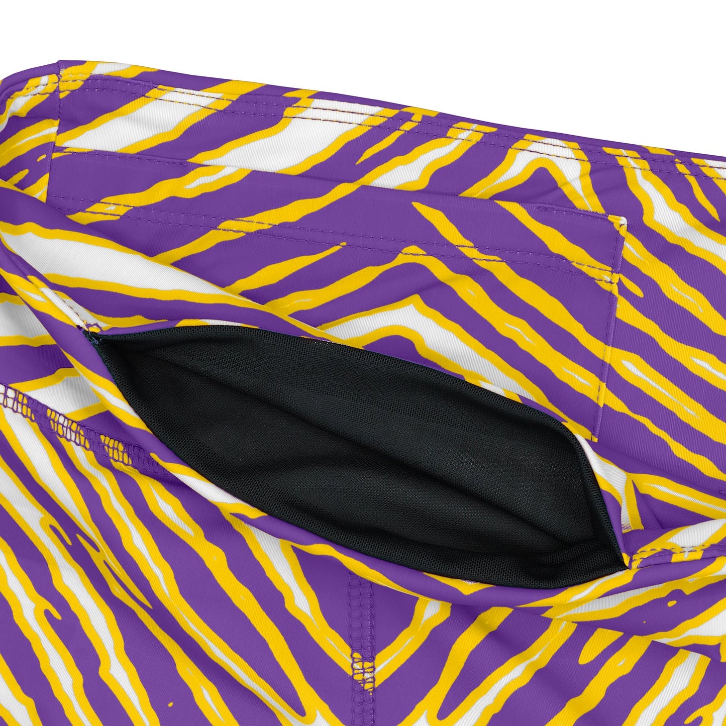Zubaz NFL Women's Embroidered 3 Color Zebra Leggings, Minnesota Vikings