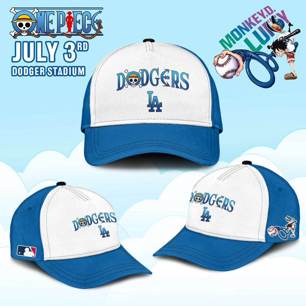 ONE PIECE Night with the Los Angeles Dogger 2025 Jersey